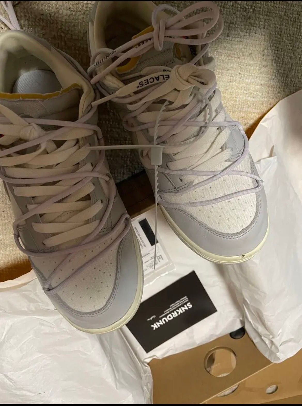 Off-White × Nike Dunk Low 1 of 50 "Lot.49"