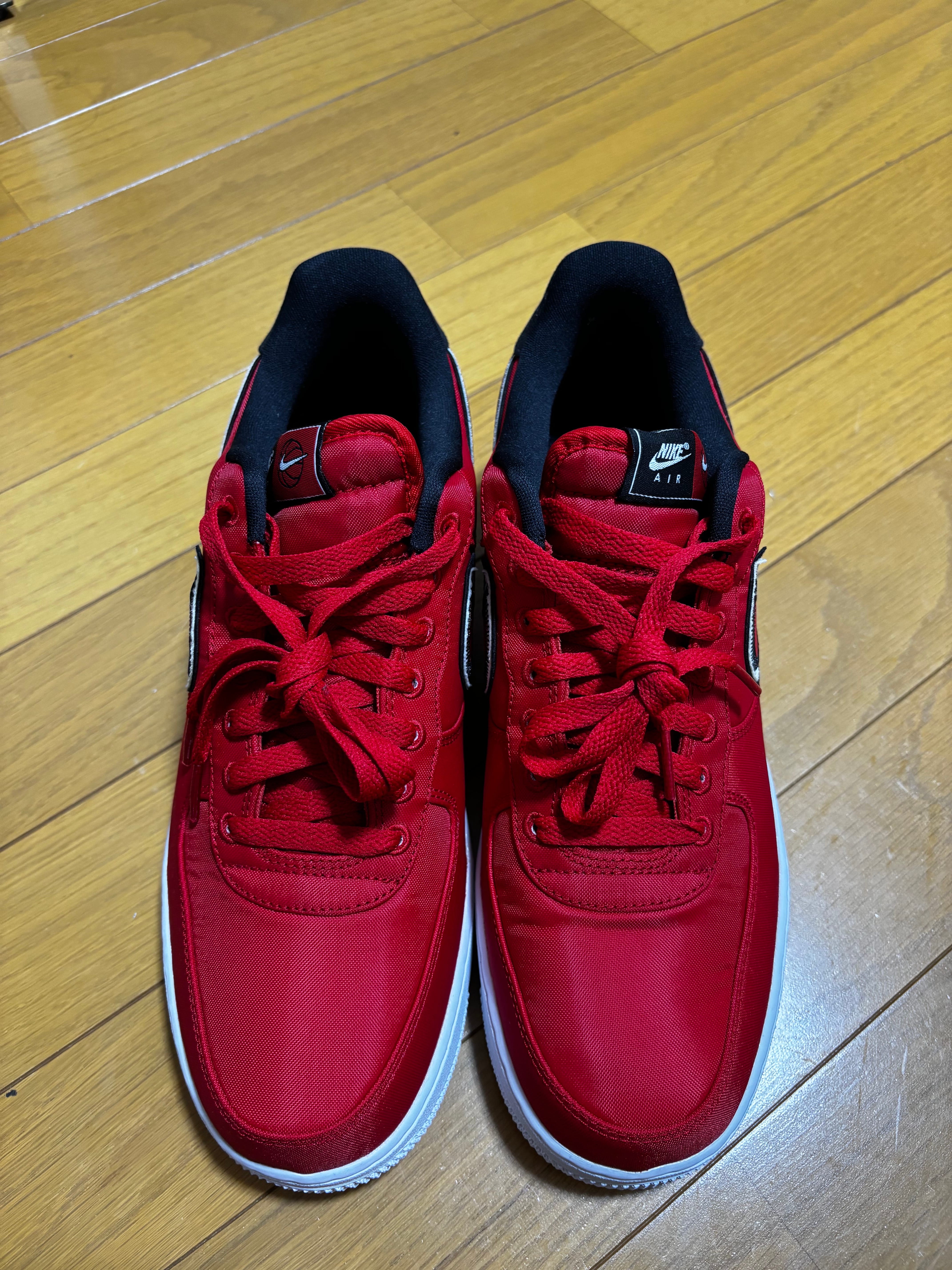 Nike Air Force 1 Low "Reverse Stitch University Red"