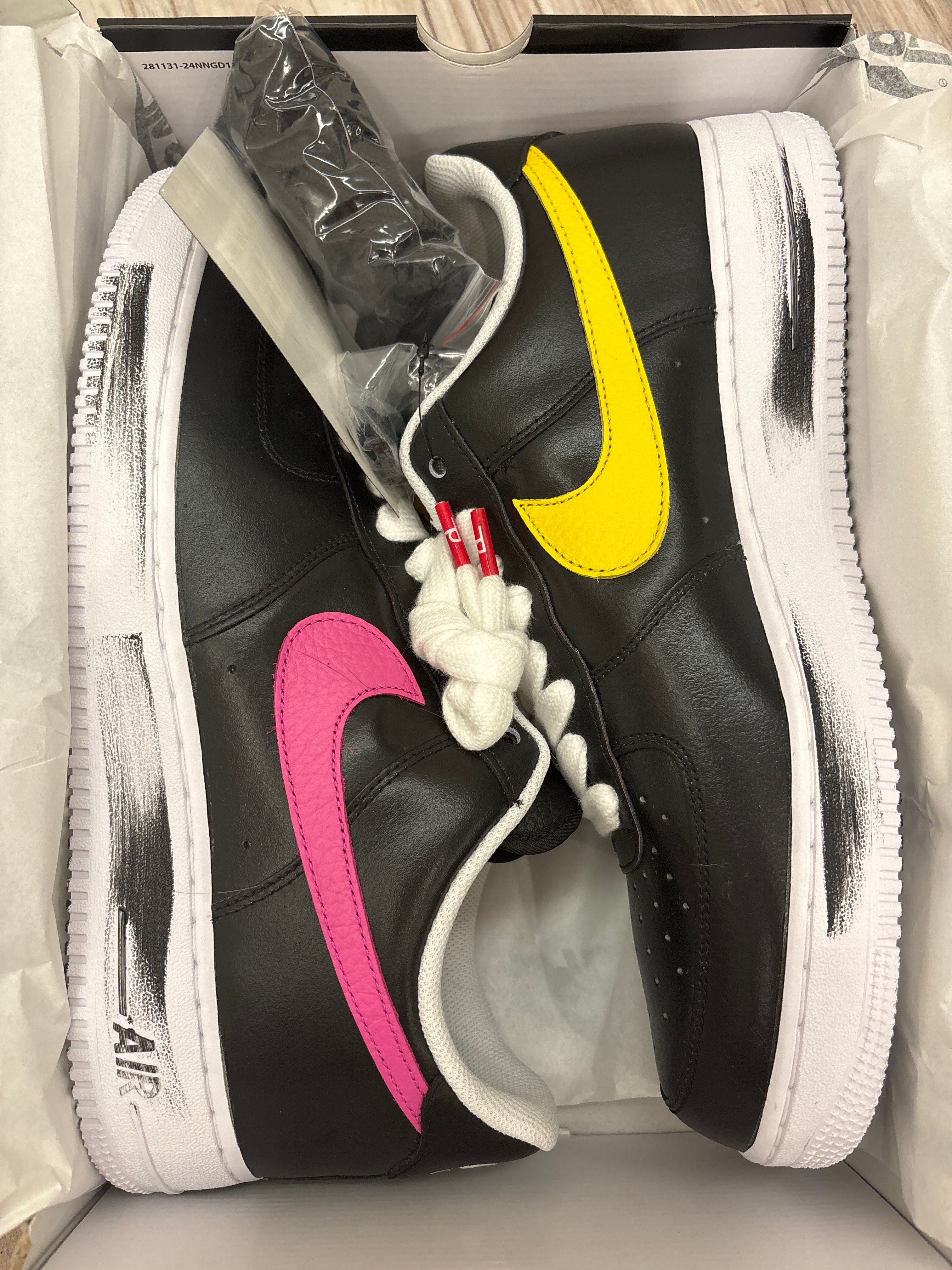 PEACEMINUSONE × Nike Air Force 1 Low '07 Para-Noise 3.0 "Black and Multi-Color" / G-DRAGON