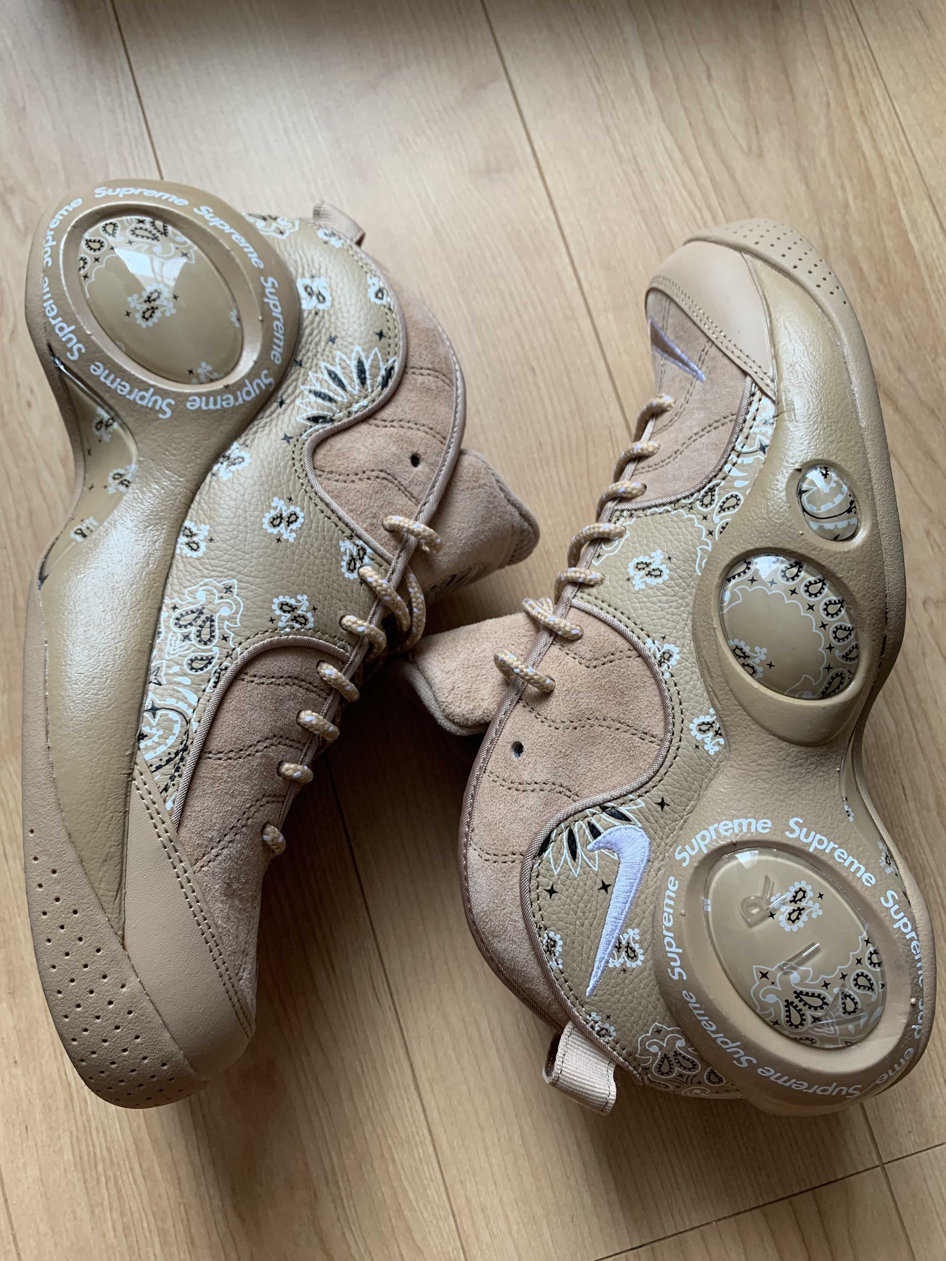 Supreme × Nike Air Zoom Flight 95 SP "Hemp/White"