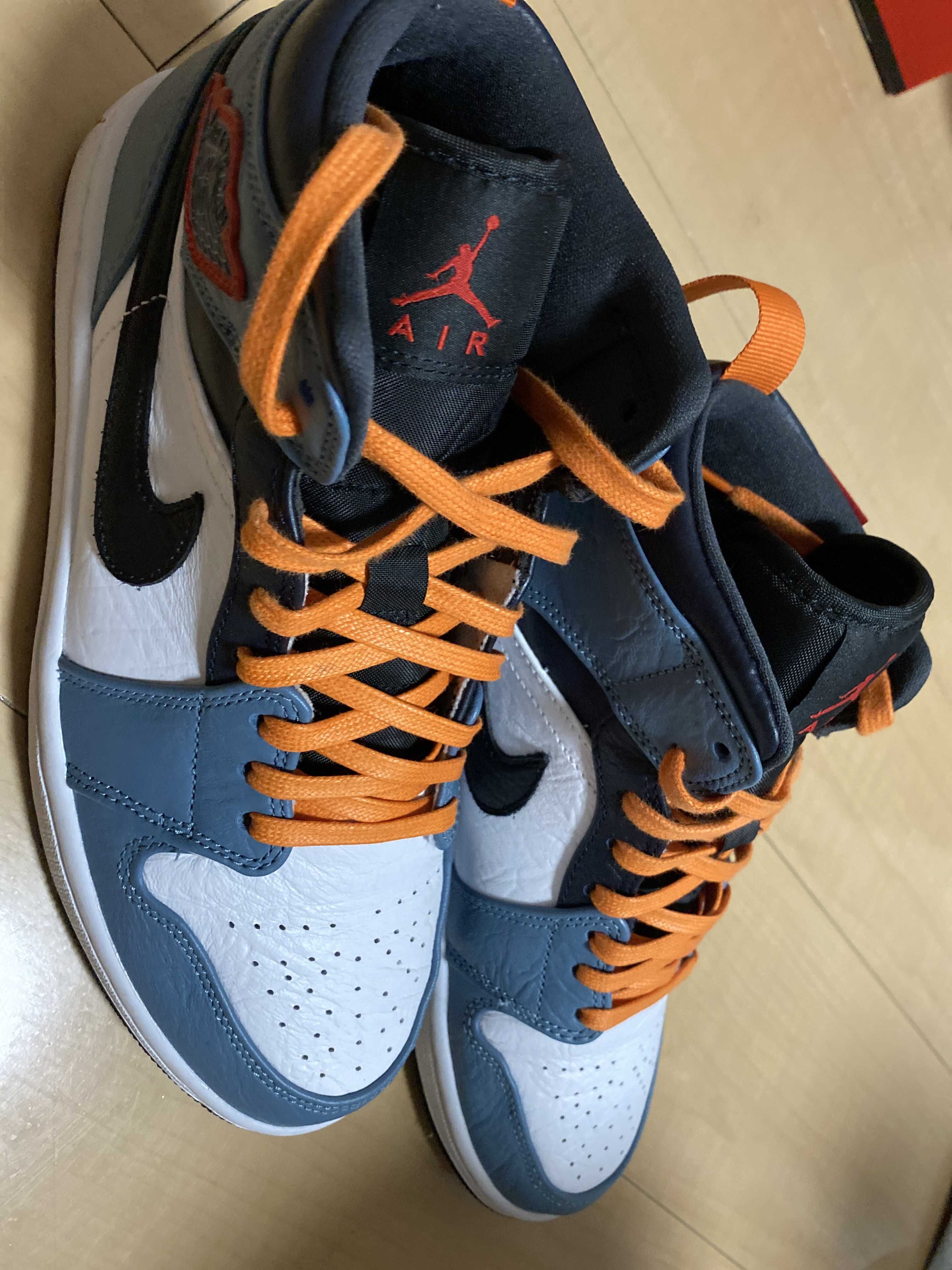 FACETASM × Nike Air Jordan 1 Mid "White/Navy"