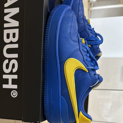 AMBUSH × Nike Air Force 1 Low "Game Royal and Vivid Sulfur"