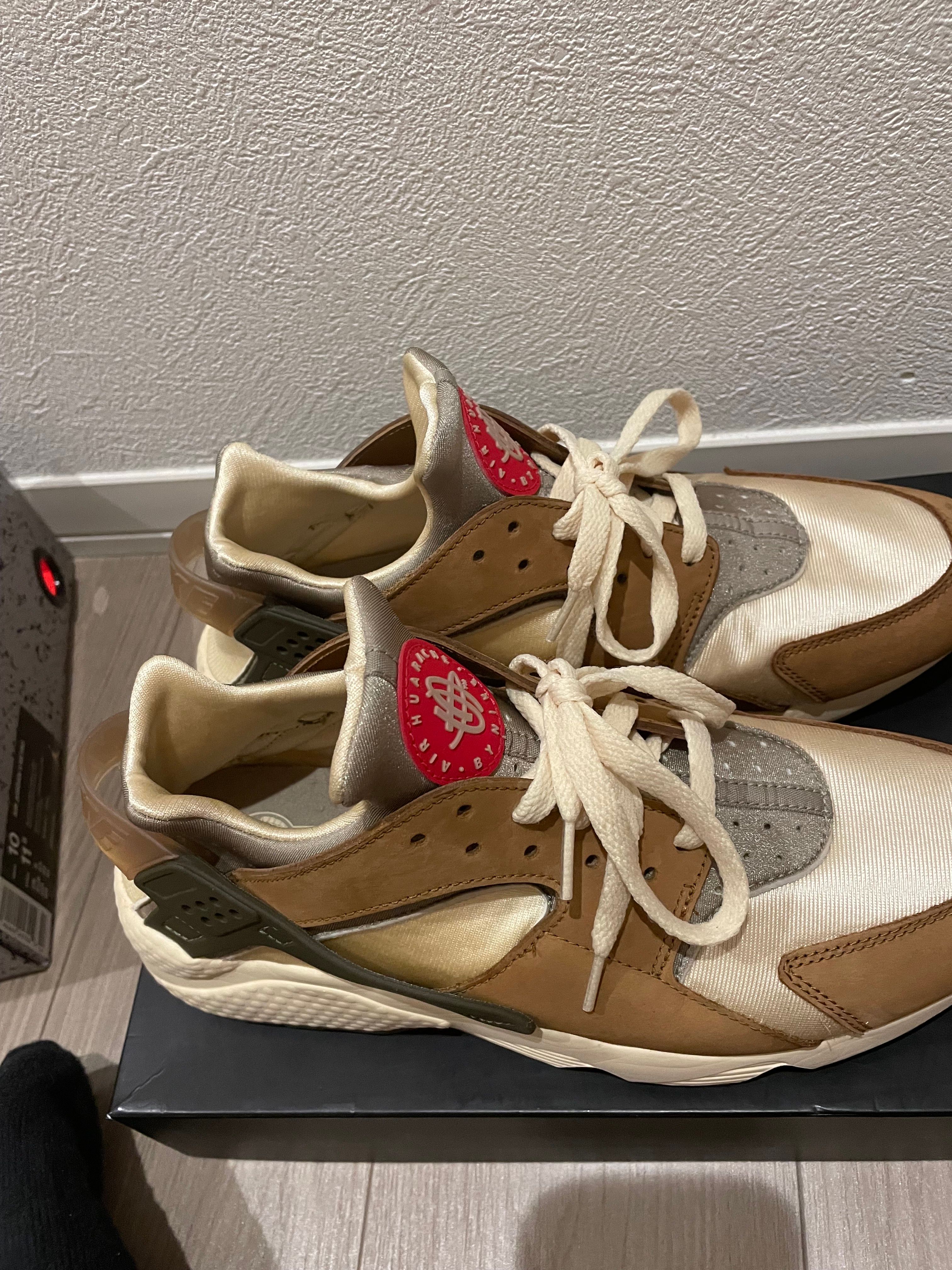 Stussy × Nike Air Huarache "Desert Oak"