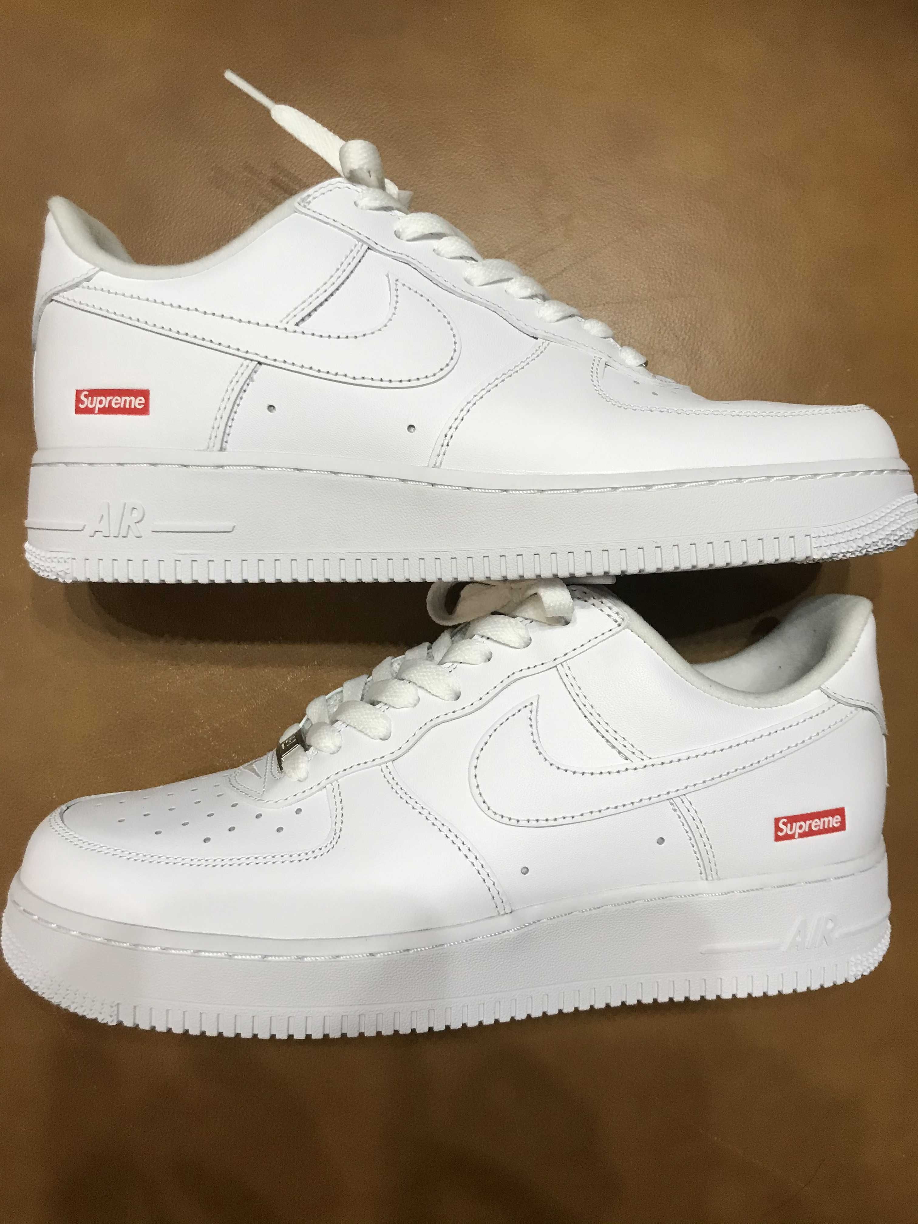 Supreme × Nike Air Force 1 Low "White"