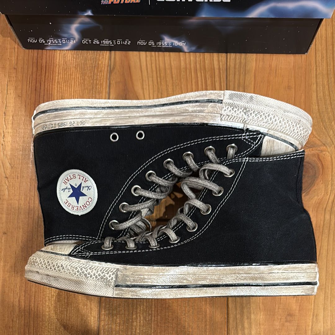 Back To The Future × Converse All Star US MT Hi "Black"