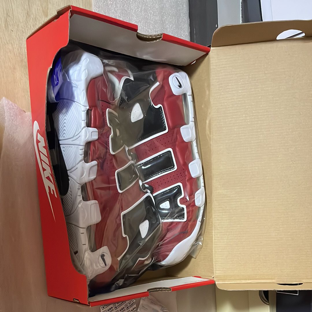 Nike Air More Uptempo ’96 "Black and Varsity Red" (2021) 