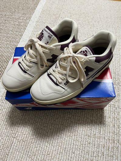 Aime Leon Dore × New Balance 550 "White/Purple"