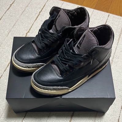 A Ma Maniere × Nike Women's Air Jordan 3 Retro OG SP "Black and Flat Pewter/WYWS"