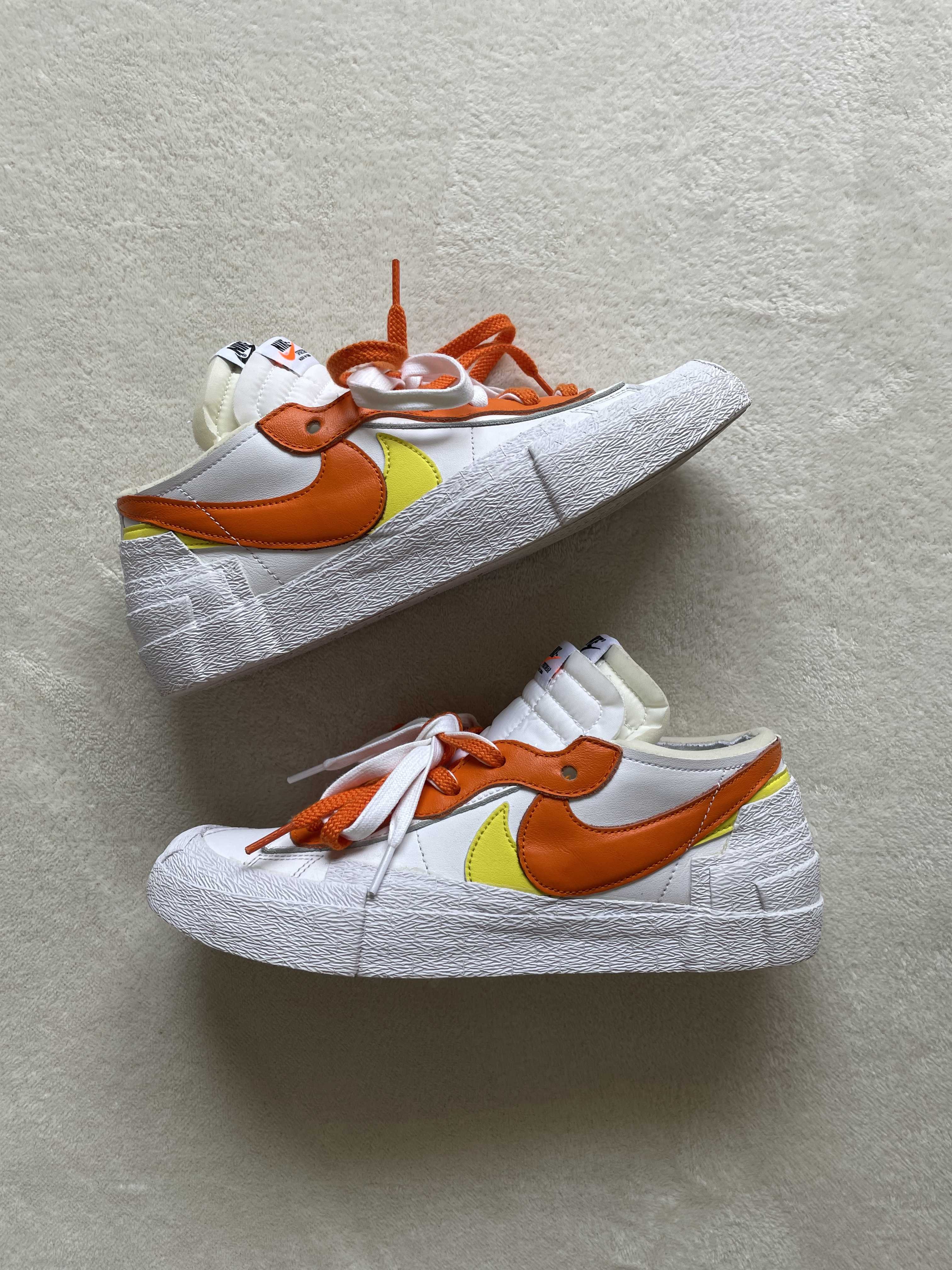 SACAI × NIKE BLAZER LOW "MAGMA ORANGE"