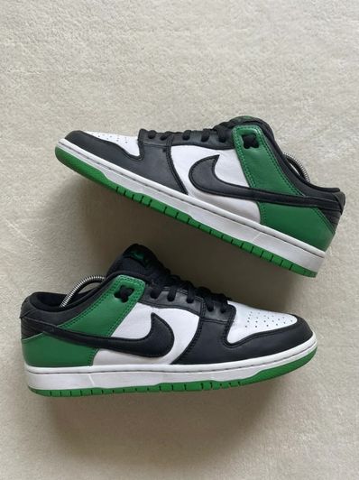 Nike SB Dunk Low Pro "Black and Classic Green"