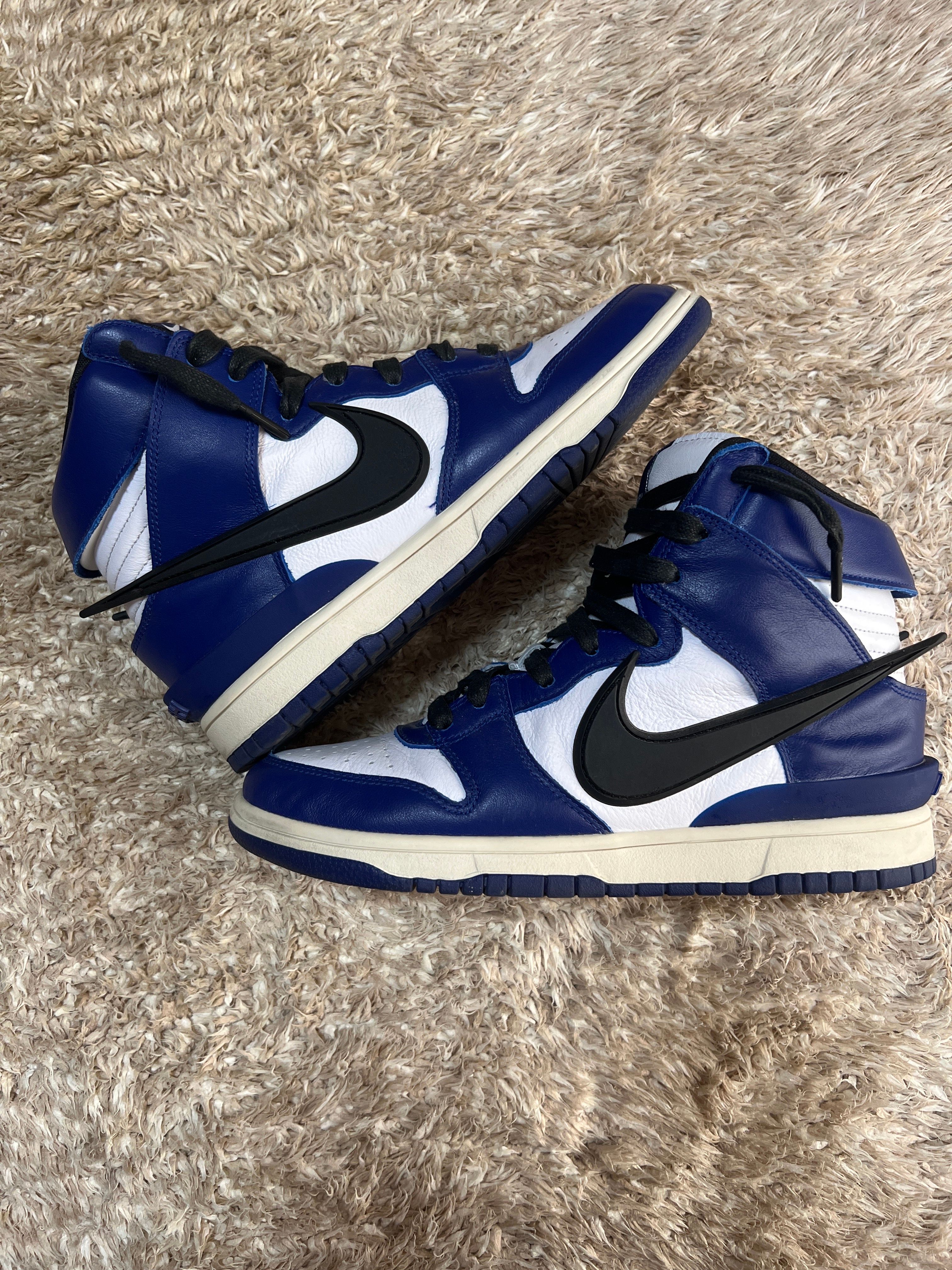 AMBUSH × NIKE DUNK HIGH "DEEP ROYAL"