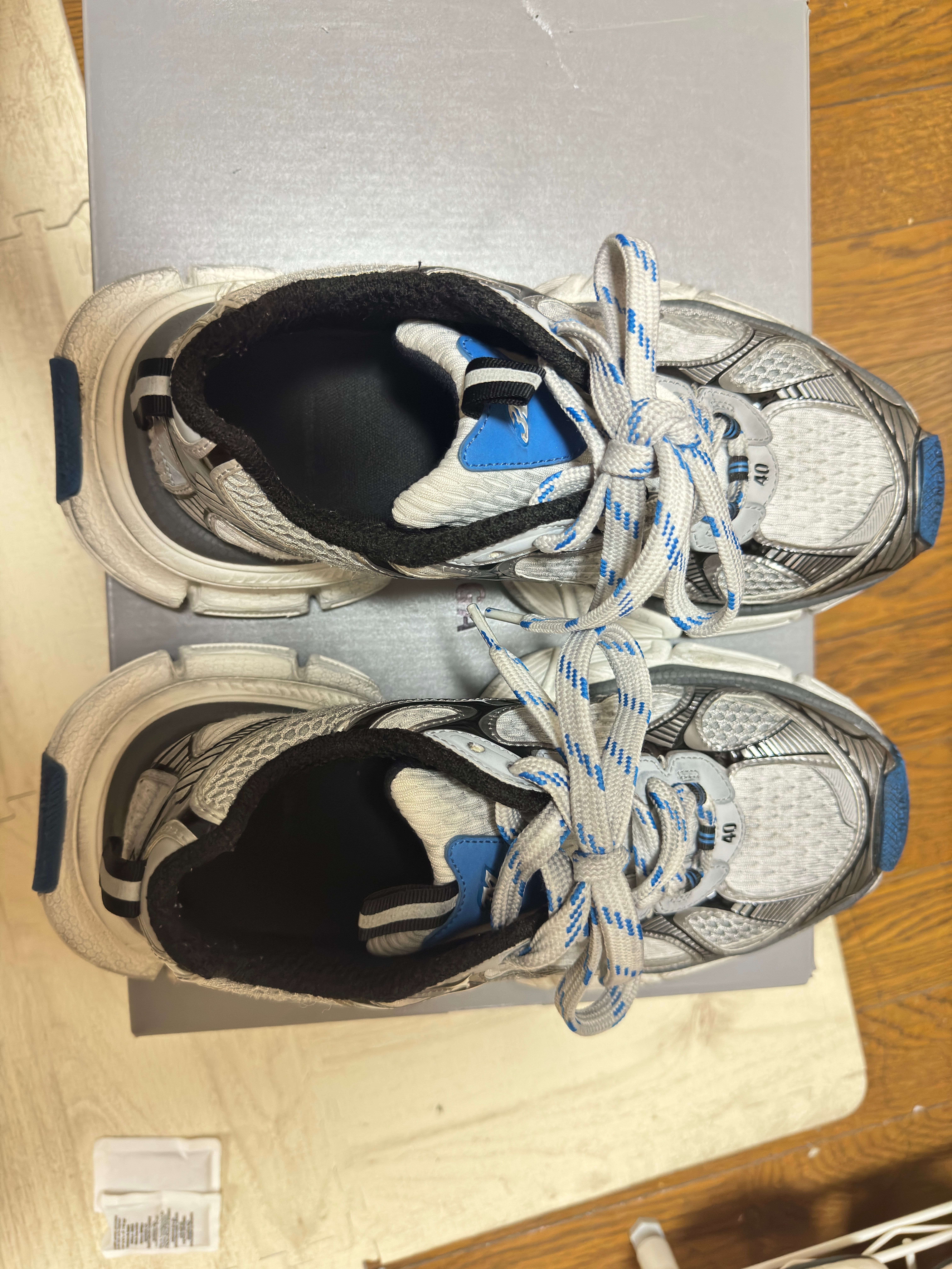 BALENCIAGA 3XL Sneaker "Grey/Silver/White/Blue"