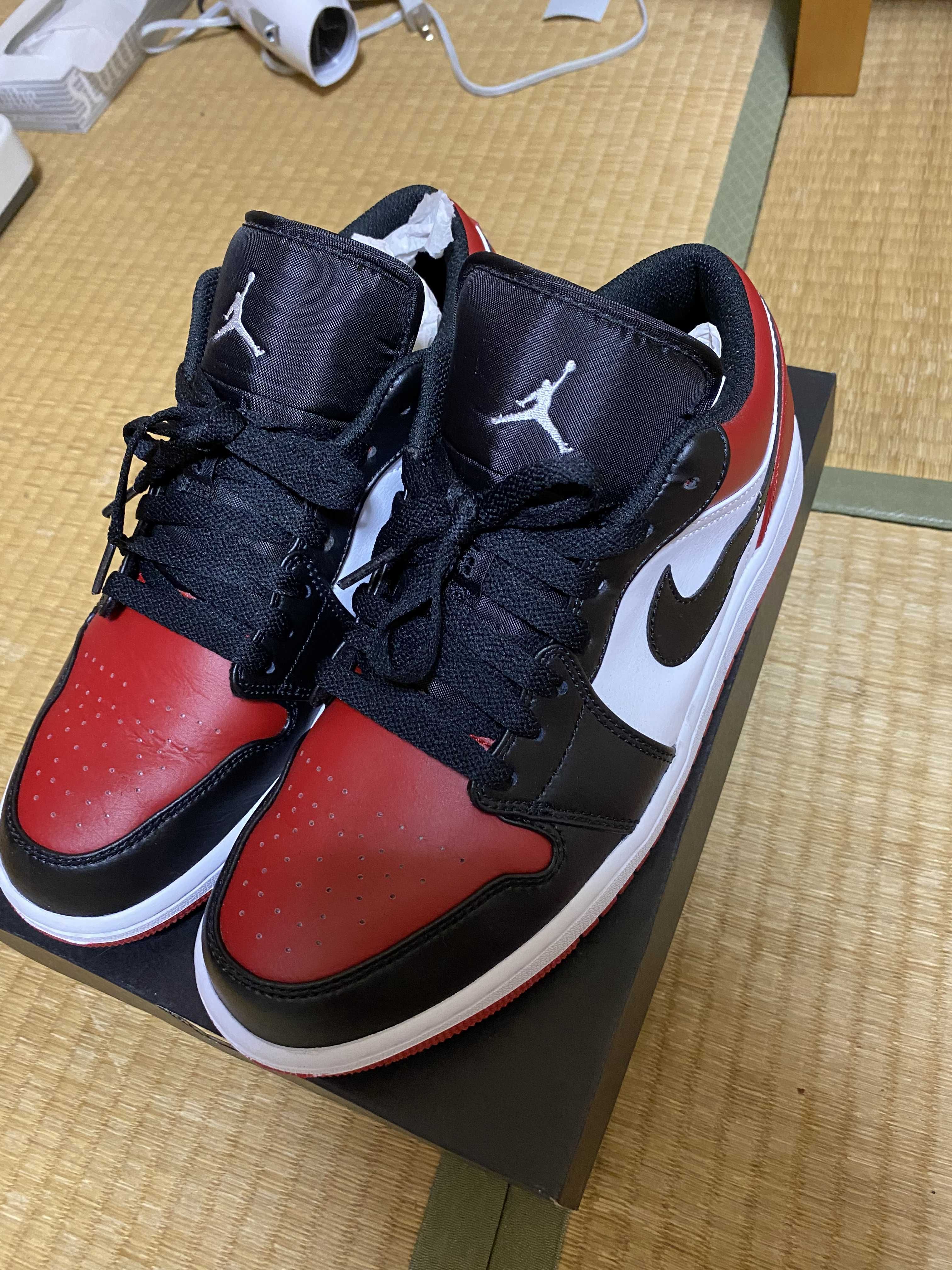 Nike Air Jordan 1 Low "Bred Toe"