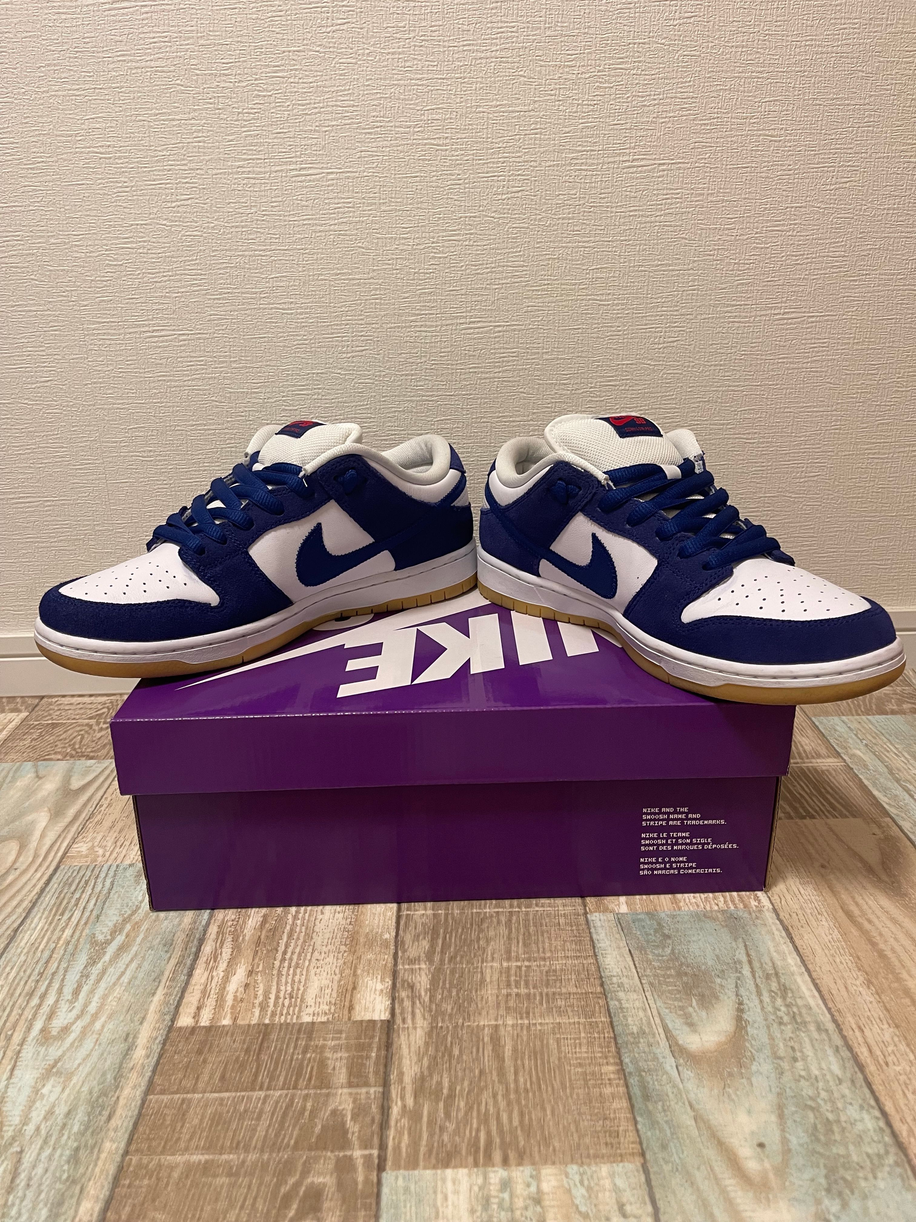 Nike SB Dunk Low "Los Angeles Dodgers/Deep Royal Blue"