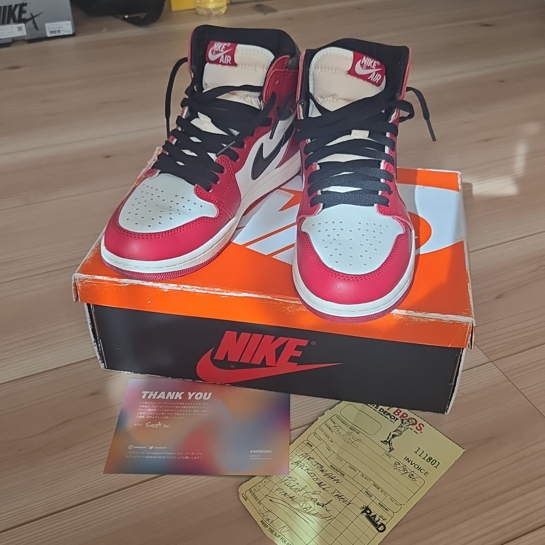 Nike Air Jordan 1 High OG "Lost & Found/Chicago"