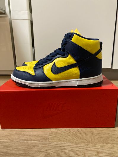 NIKE DUNK HIGH "MICHIGAN" (2016)