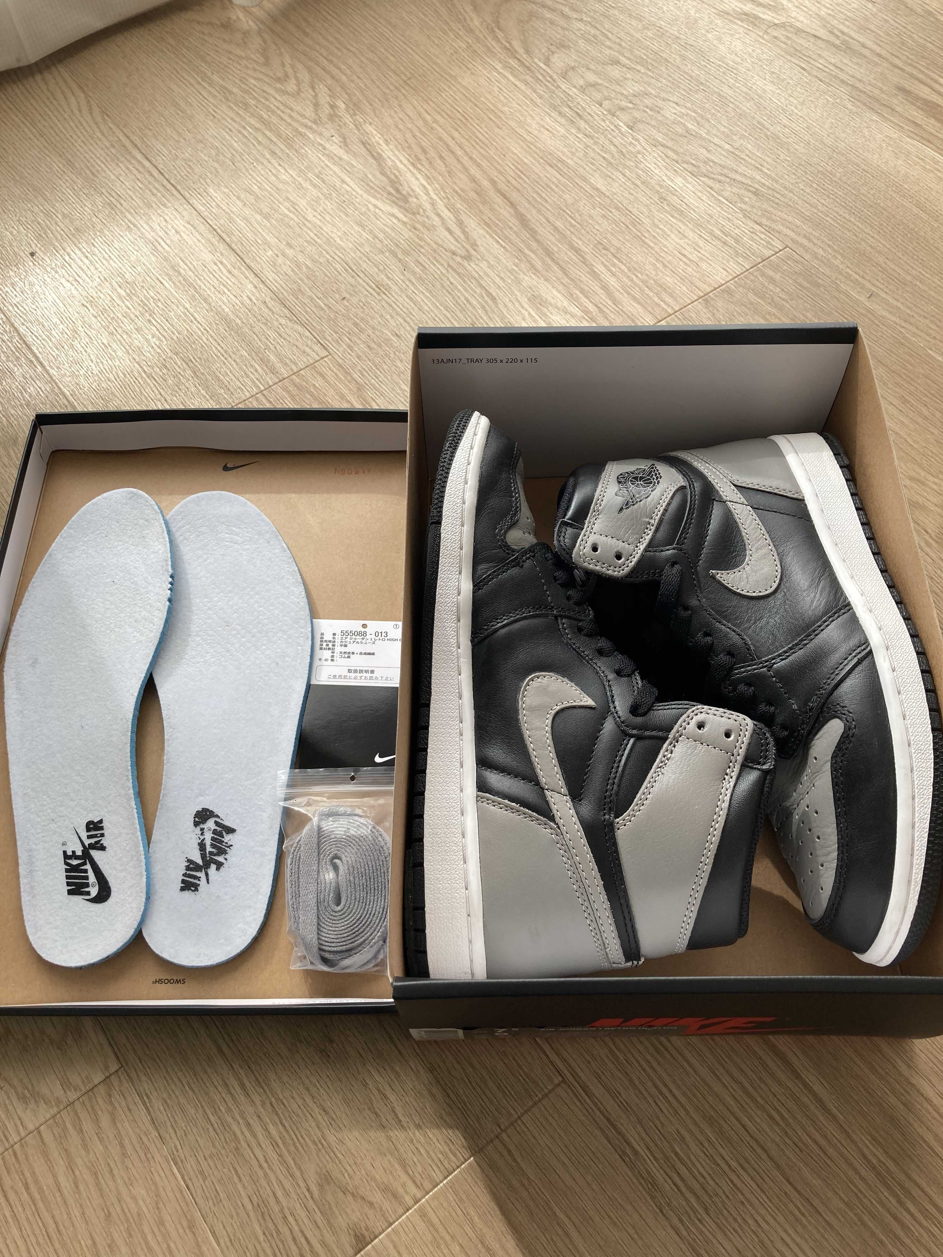 Nike Air Jordan 1 Retro High OG "Shadow"(2018)