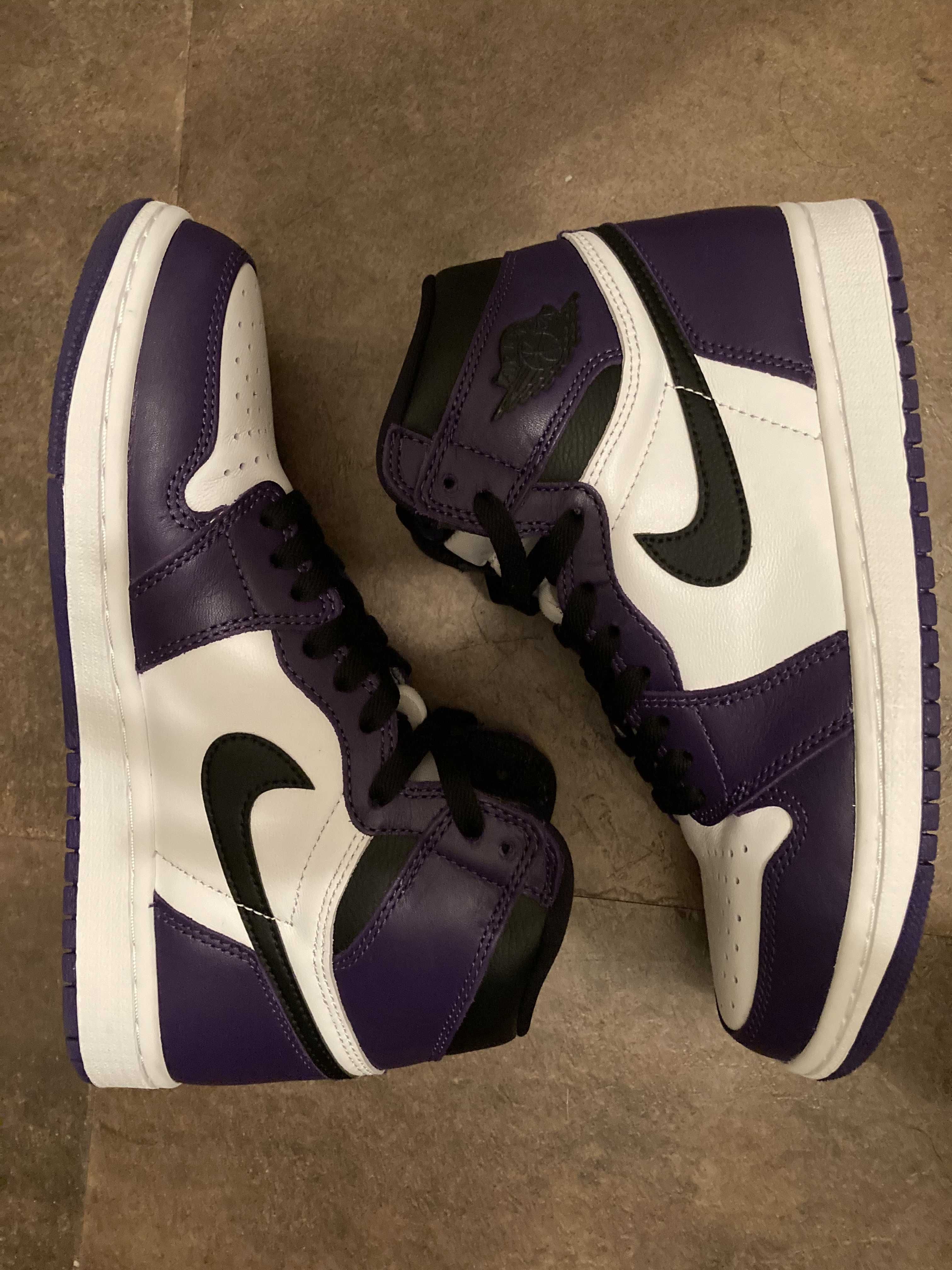 Nike Air Jordan 1 Retro High OG "Court Purple White/Black" (2020)   