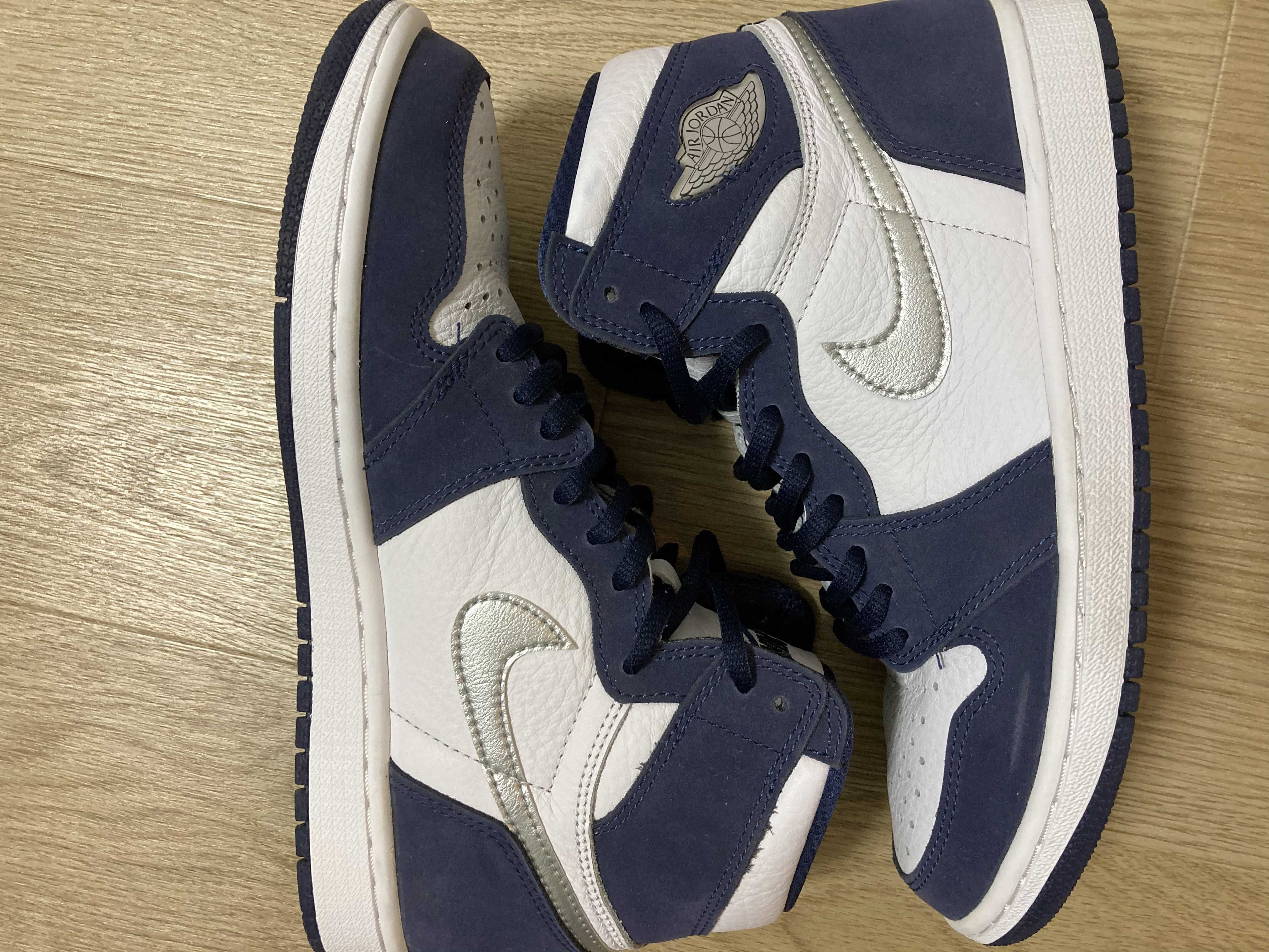 Nike Air Jordan 1 High OG CO.JP "White/Midnight Navy" (2020)(ブリーフケースなし)