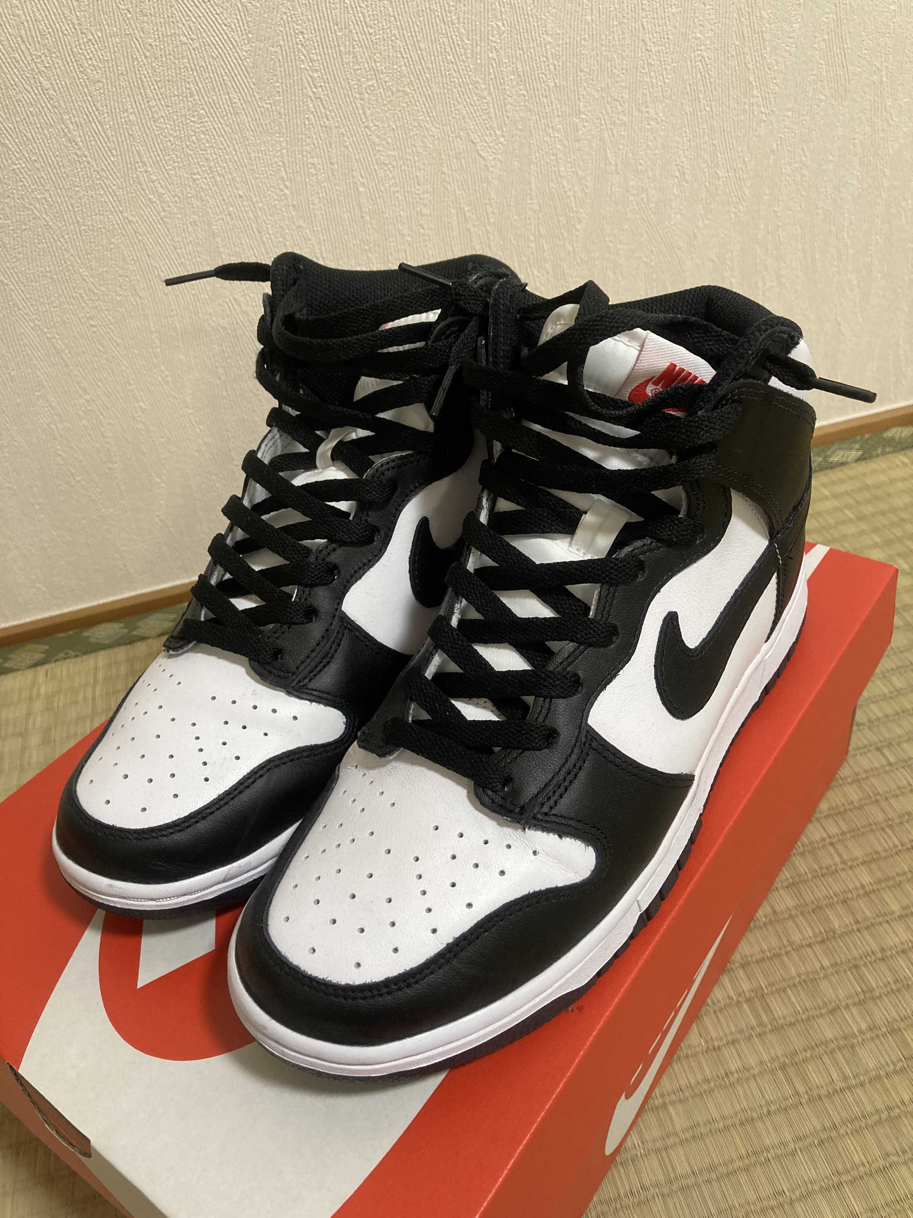 Nike Women's Dunk High "Black and White"