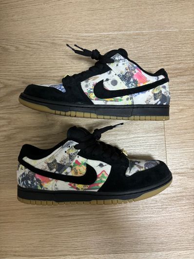 Supreme × Nike SB Dunk Low "Rammellzee"