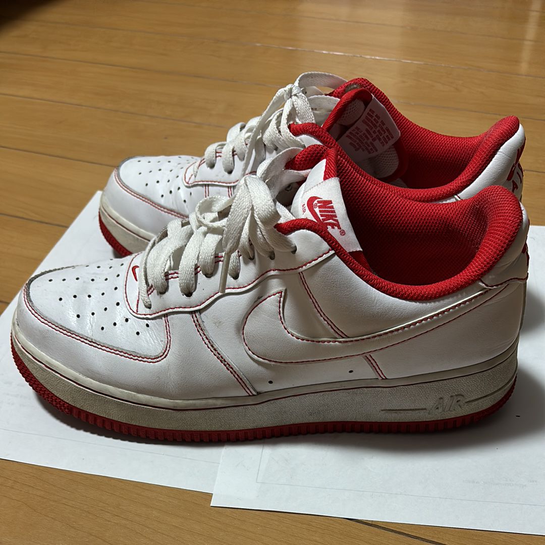 Nike Air Force 1 Low '07 Stitch "Radiant Red"