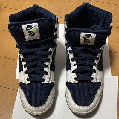 Nike Dunk High EMB "College Navy"