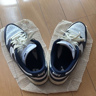 Nike Women's Dunk Low PRM "Midnight Navy and White"