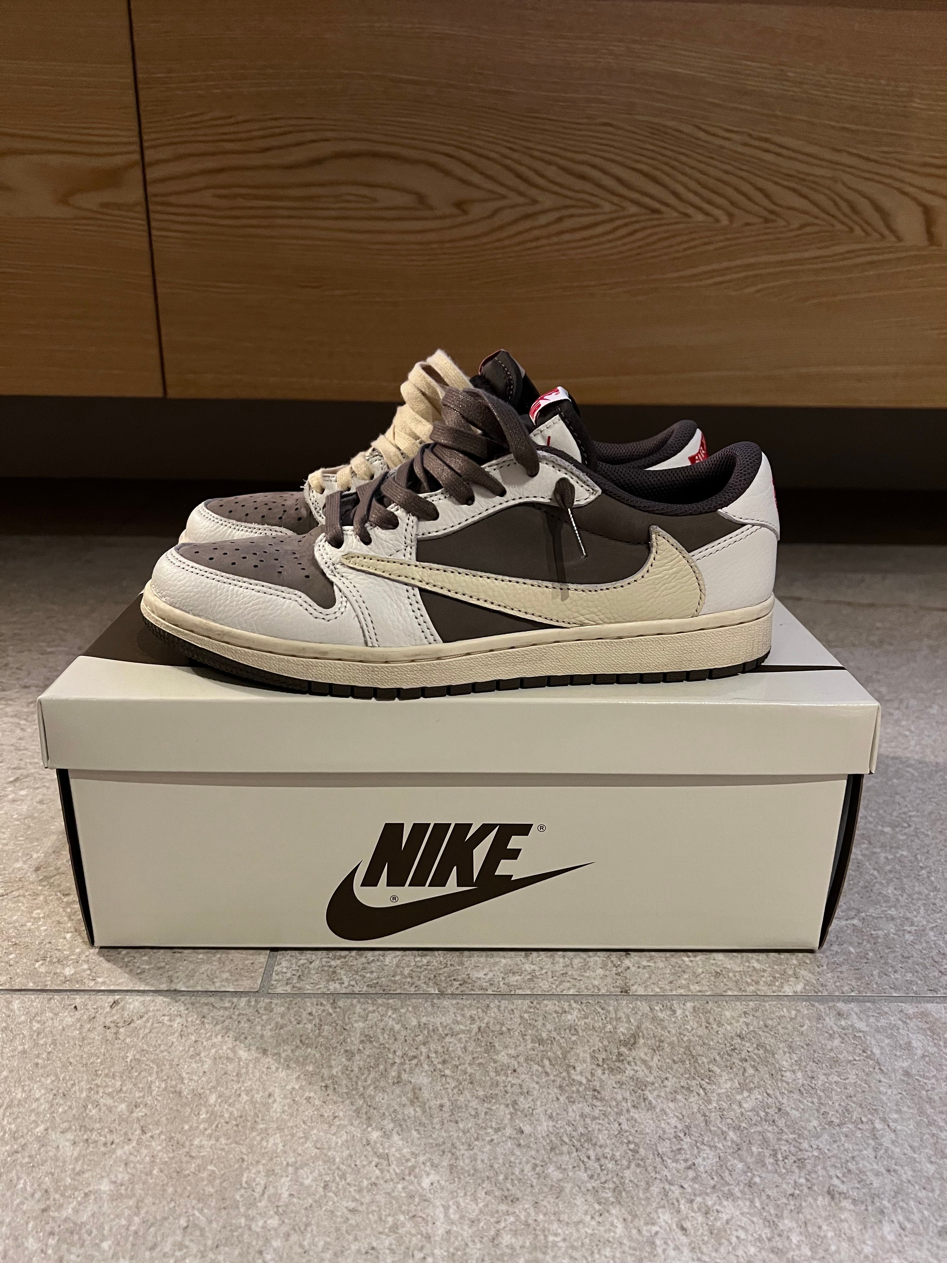 Travis Scott × Nike Air Jordan 1 Low OG SP "Reverse Mocha/Sail and Ridgerock"