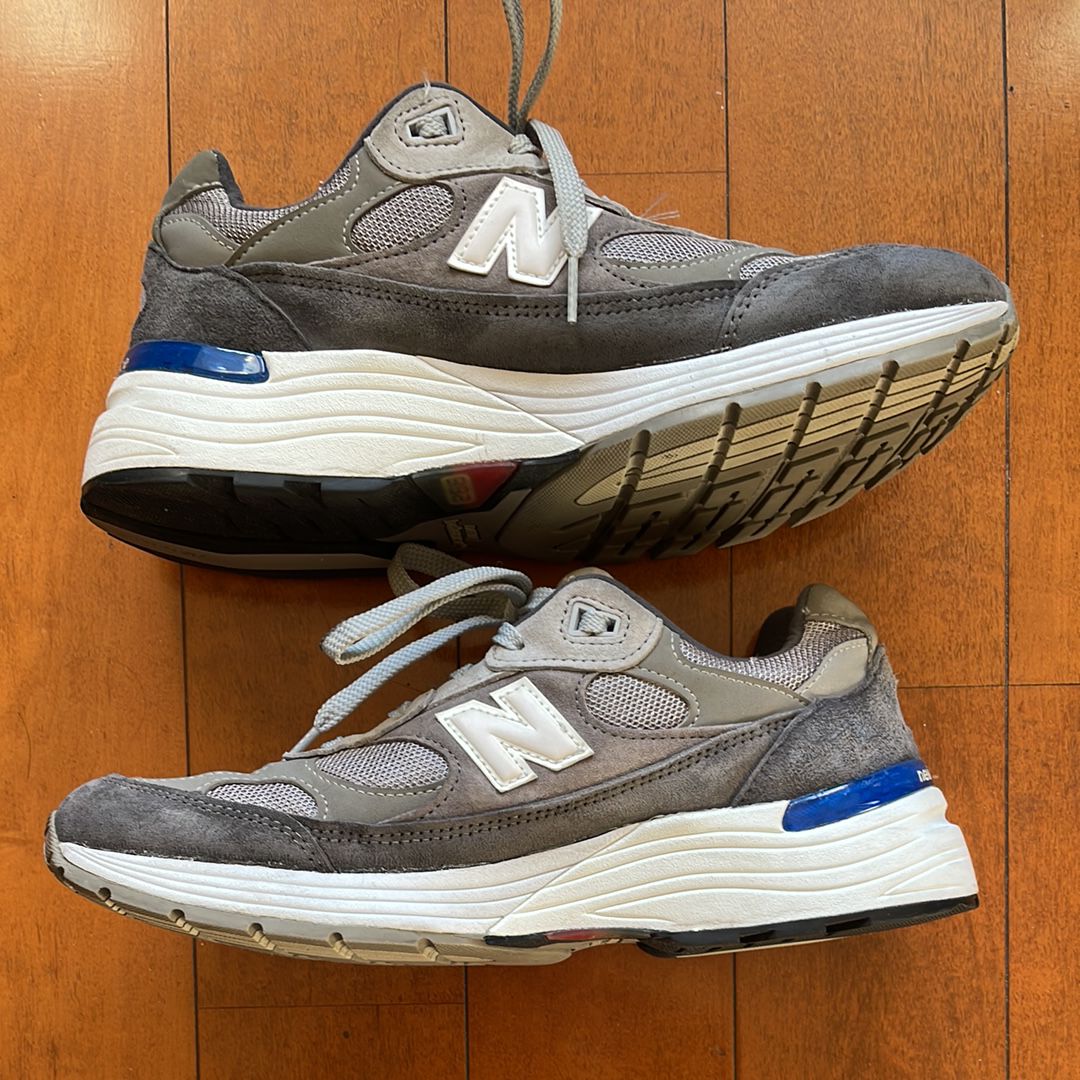 New Balance 992 "GRAY/BLUE/RED"
