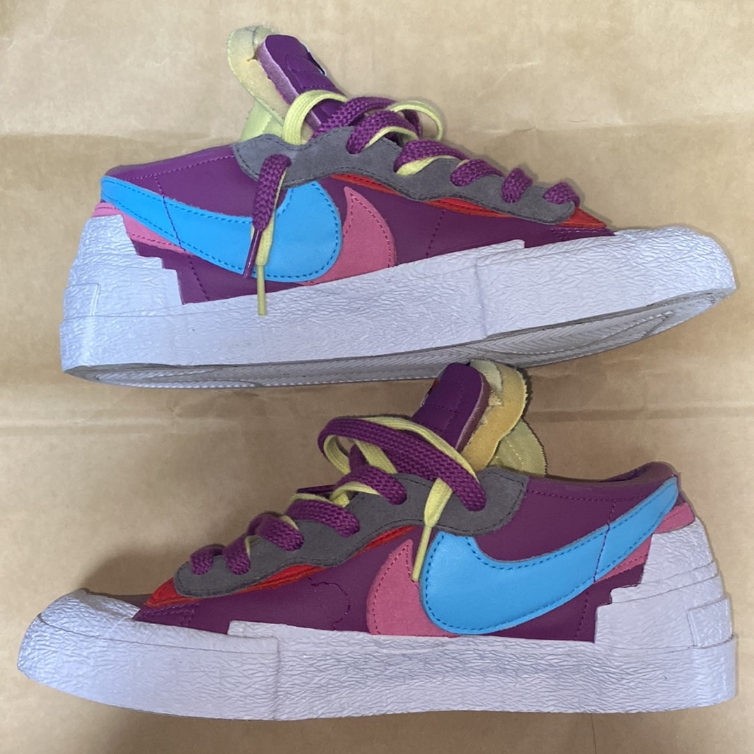 KAWS × sacai × Nike Blazer Low "Purple Dusk"
