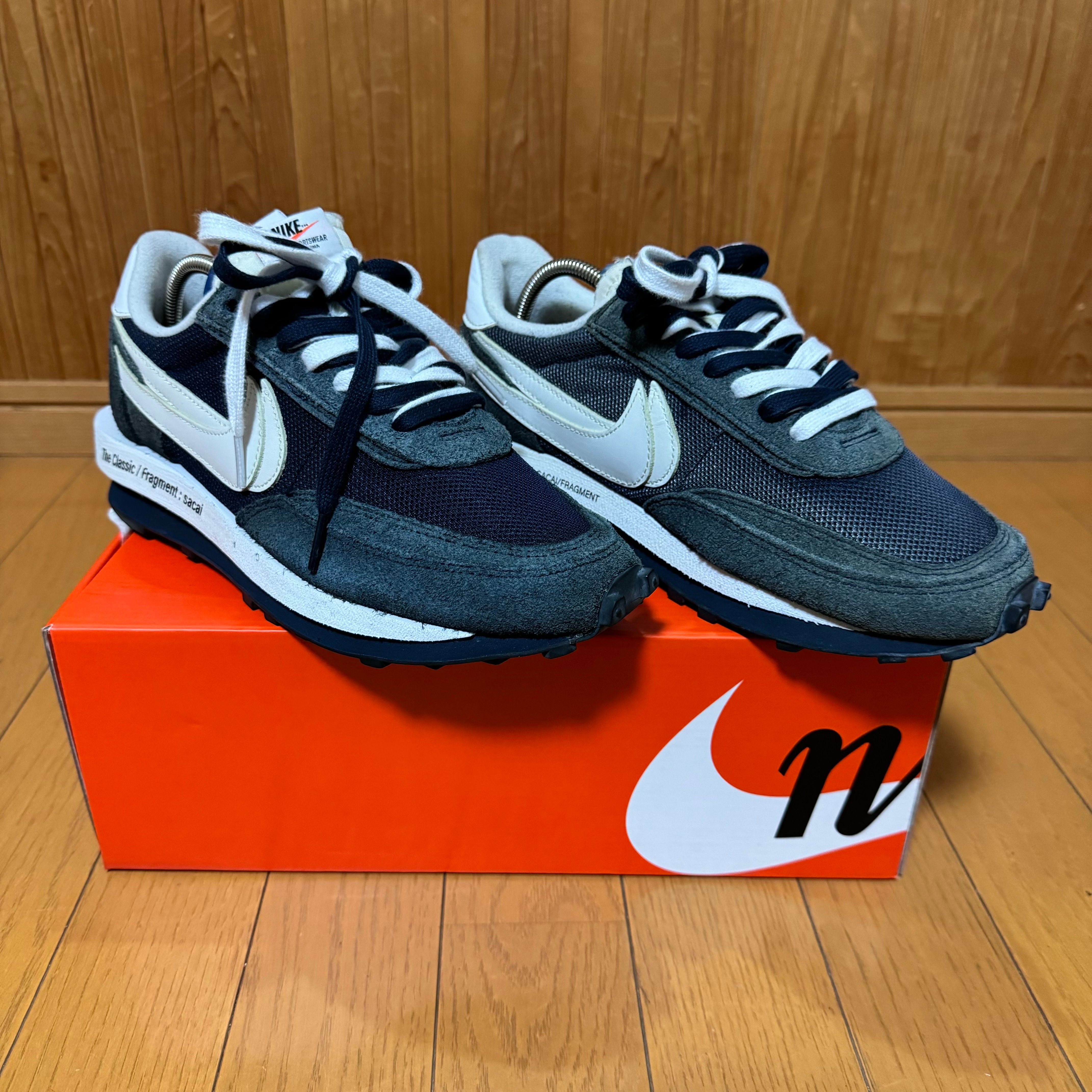 Fragment × sacai × Nike LD Waffle "Blackended Blue"