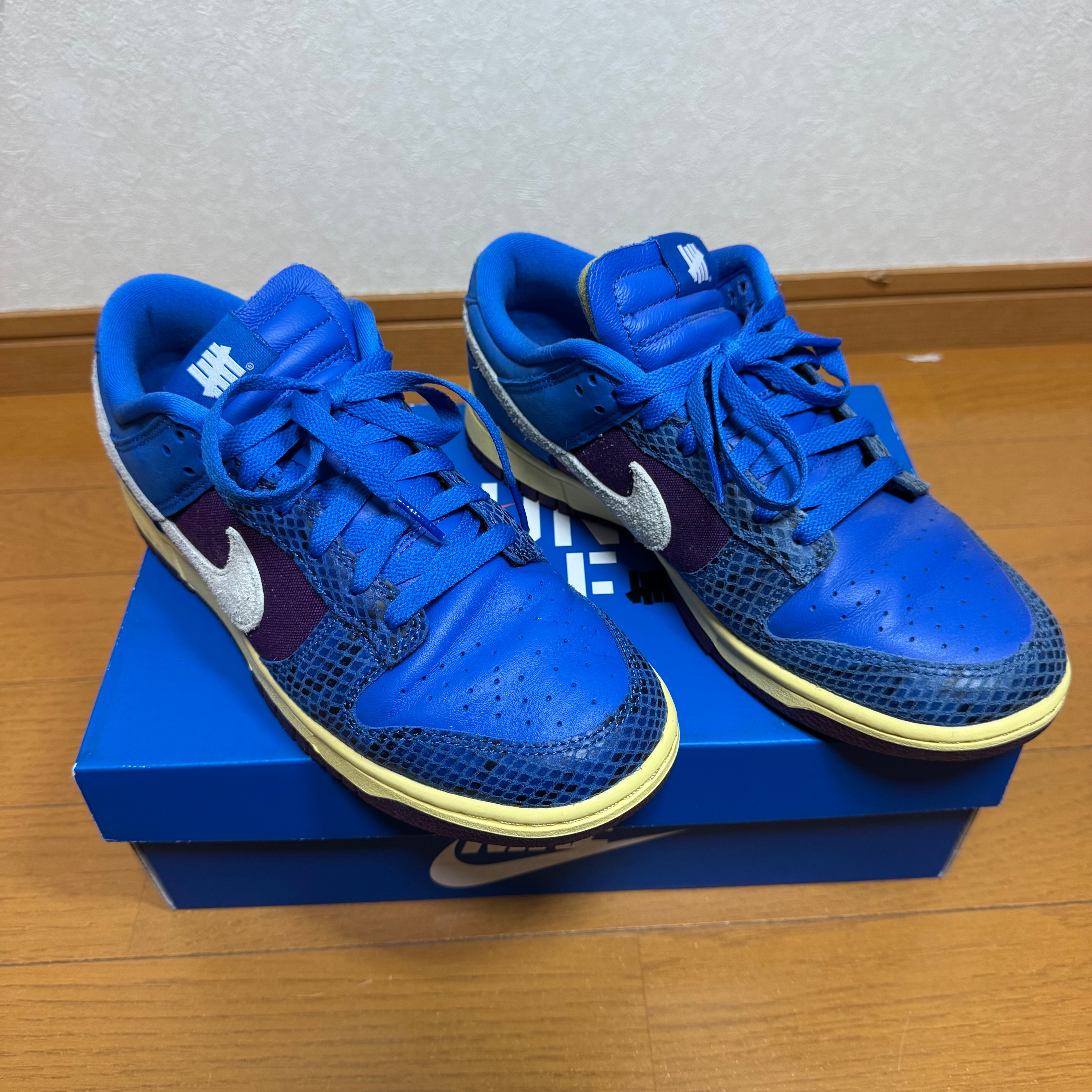 UNDEFEATED × Nike Dunk Low SP "Royal"