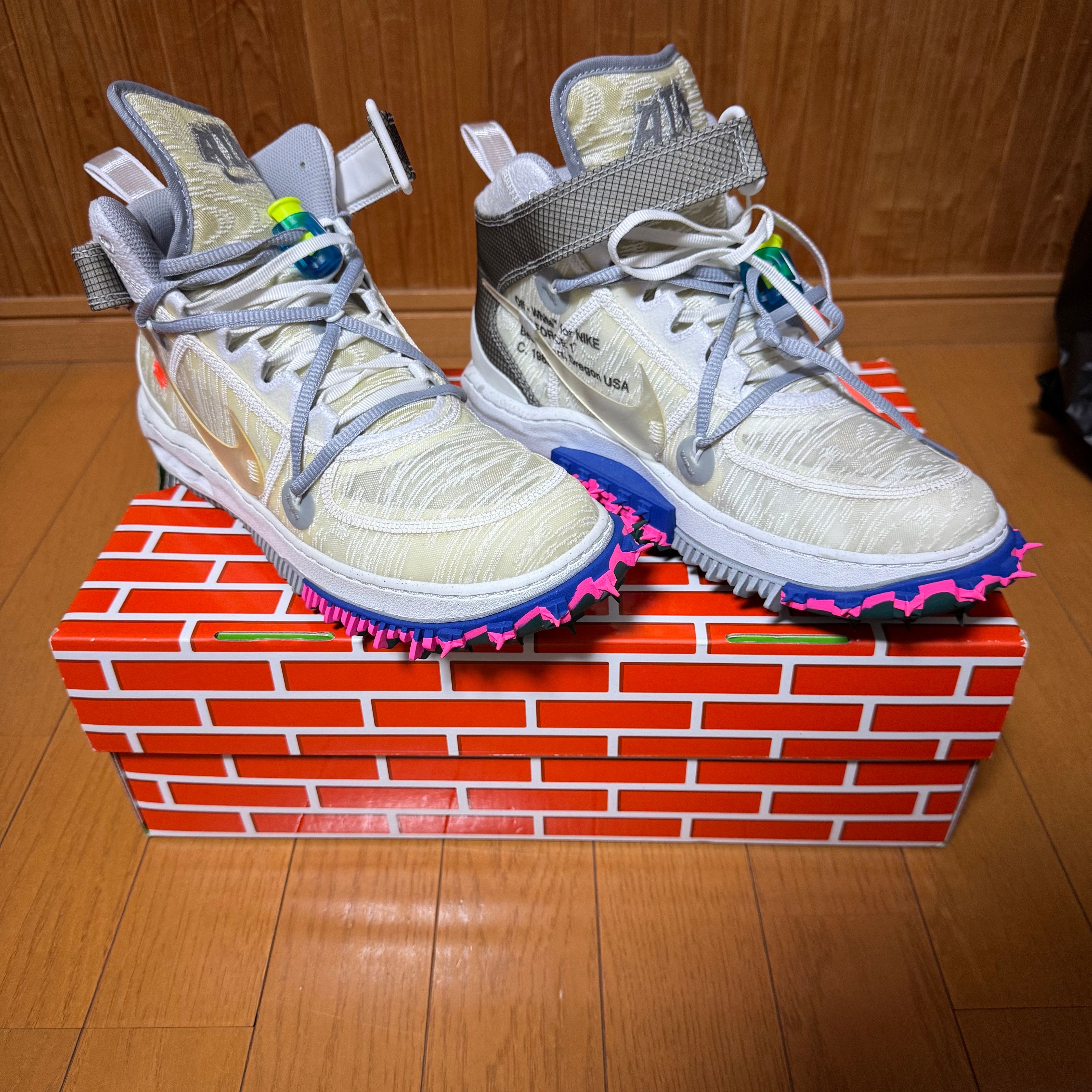 Off-White × Nike Air Force 1 Mid "White"