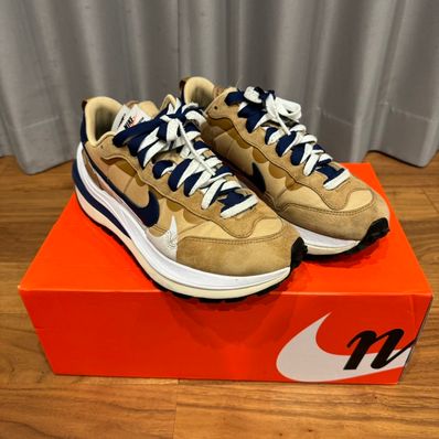 Sacai × Nike Vapor Waffle "Sesame And Blue Void"