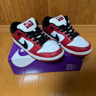 Nike SB Dunk Low Pro "J-Pack Chicago/Varsity Red and White"
