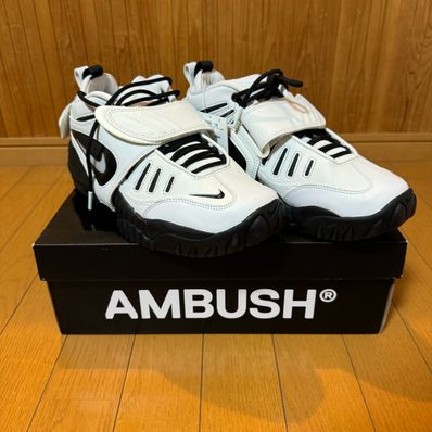 AMBUSH × Nike Air Adjust Force "Summit White and Black"