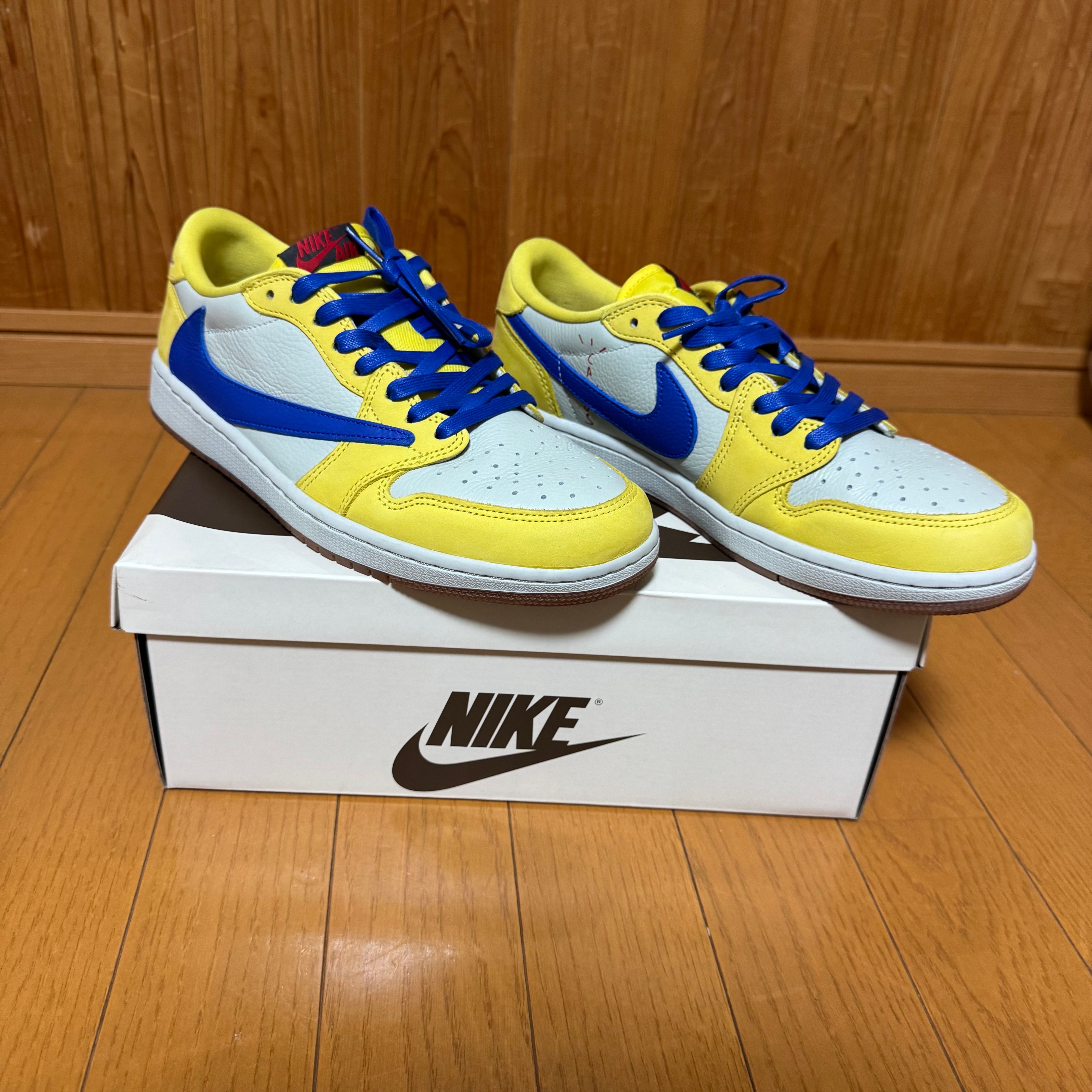 Travis Scott × Nike Women's Air Jordan 1 Retro Low OG "Canary"