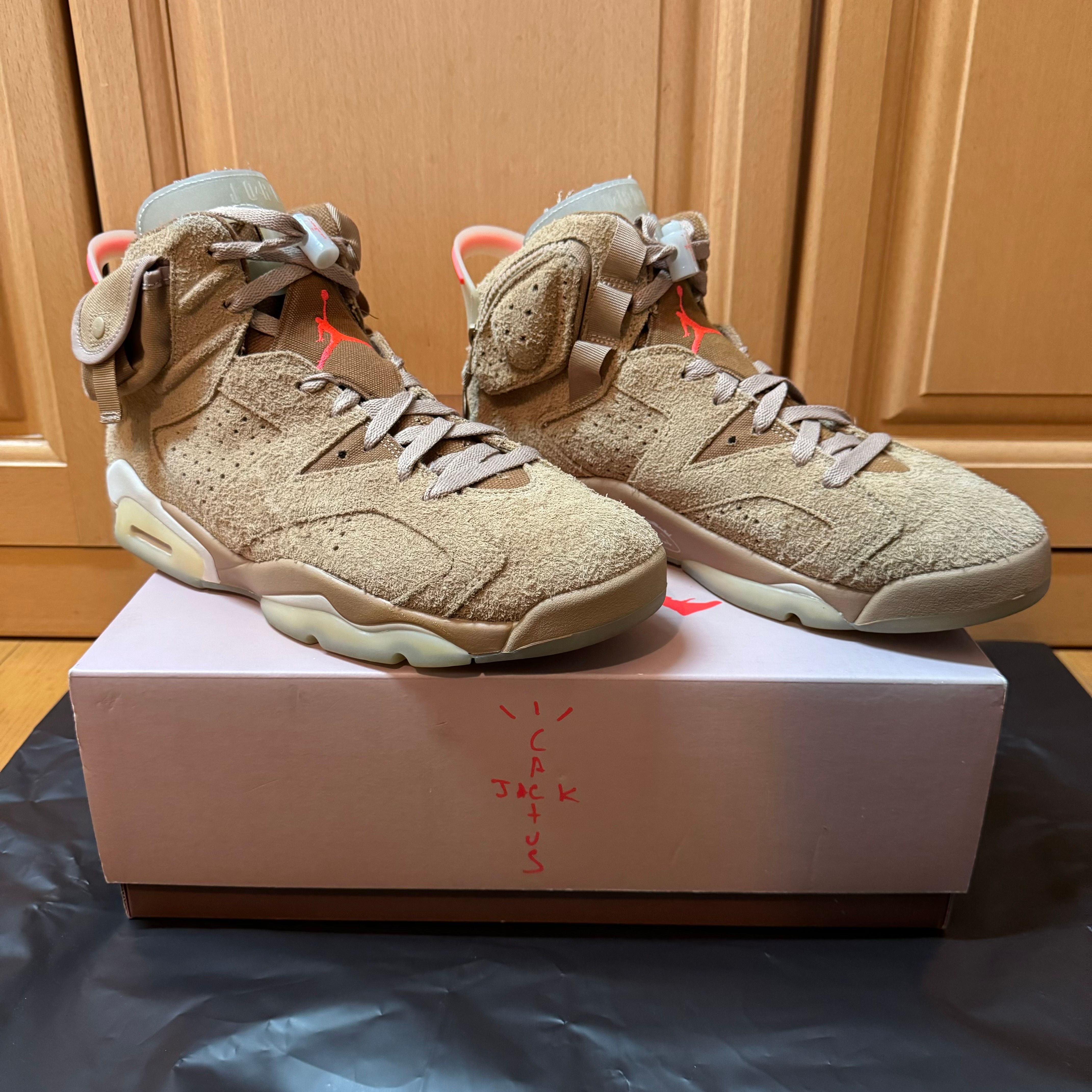 Travis Scott × Nike Air Jordan 6 "British Khaki"