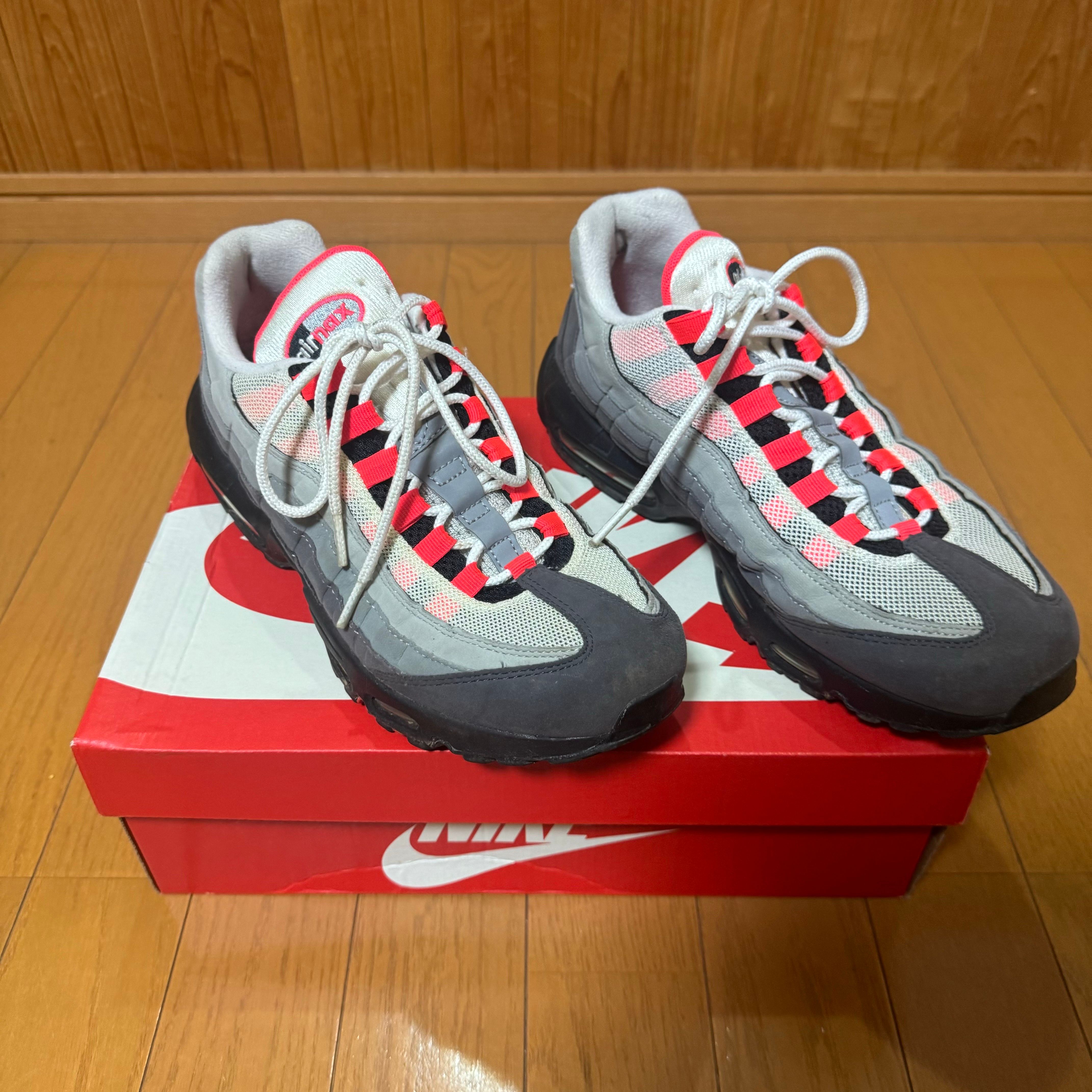 Nike Air Max 95 OG "White/Solar Red"