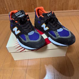 ニューバランス 990V2 "ブラウン/パープル/オレンジ"