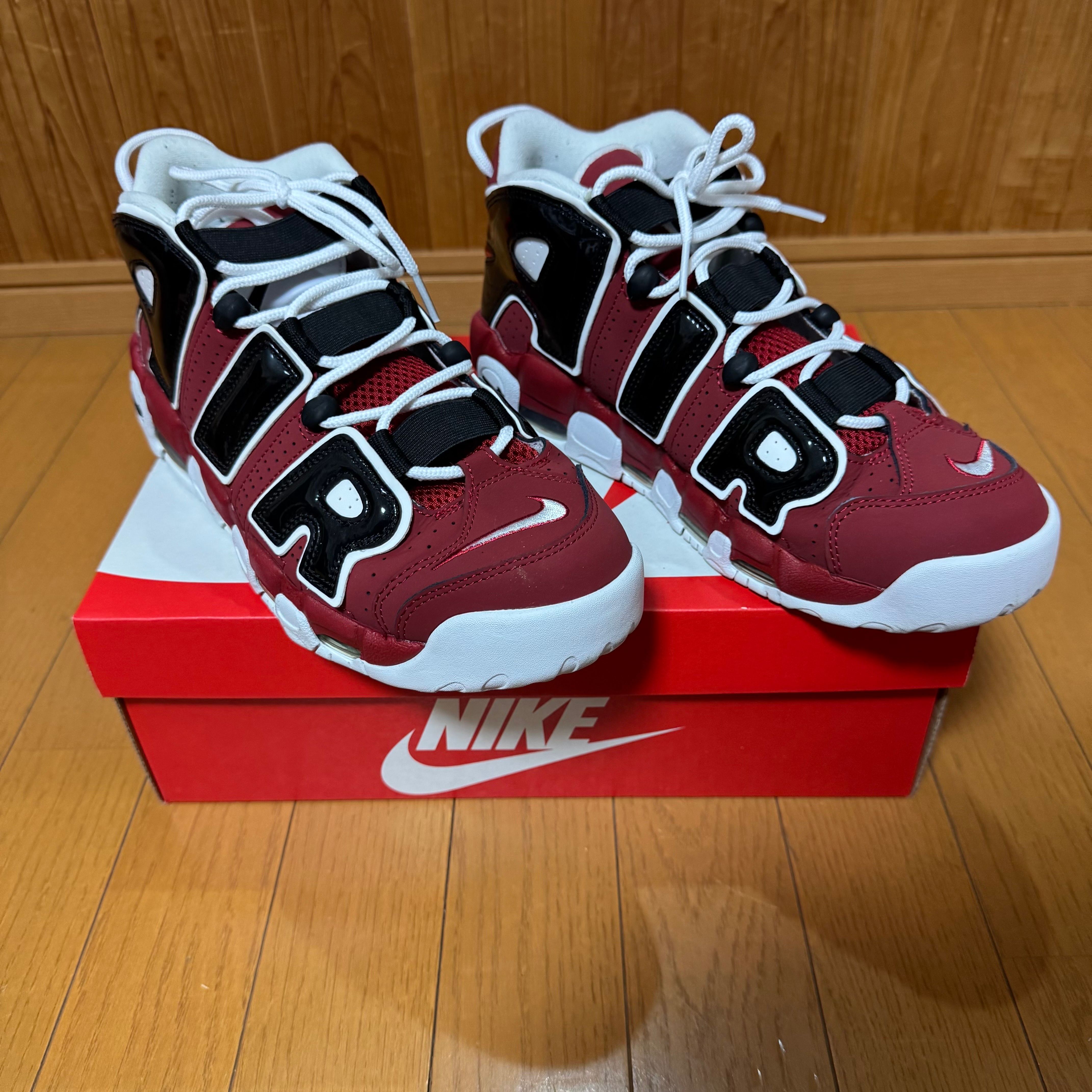 Nike Air More Uptempo ’96 "Black and Varsity Red" (2021)