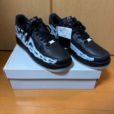Nike Air Force 1 Low "Black Skeleton"