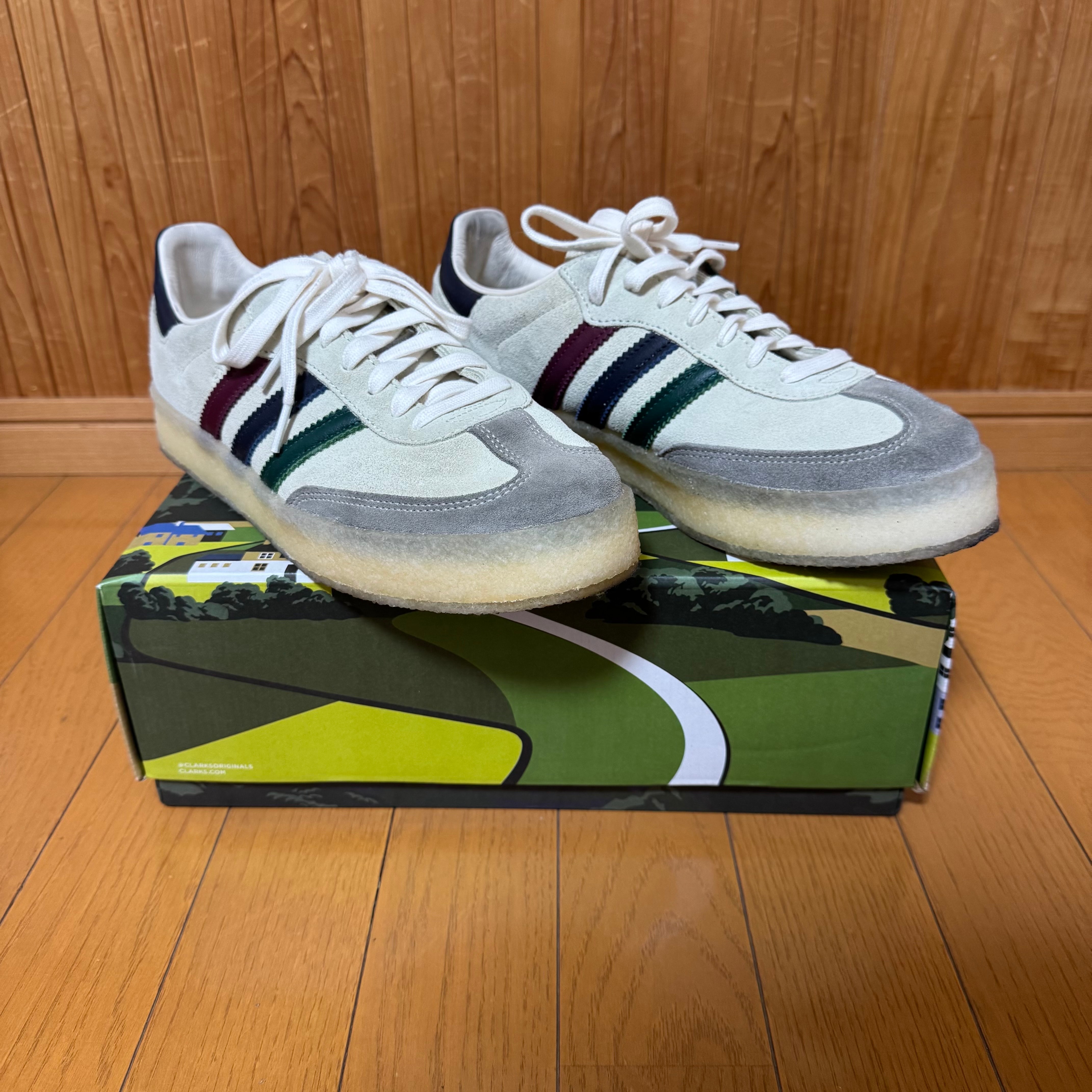 キス ロニー・ファイグ × クラークス × アディダス 8th ストリート サンバ キスマス "カレッジグリーン"