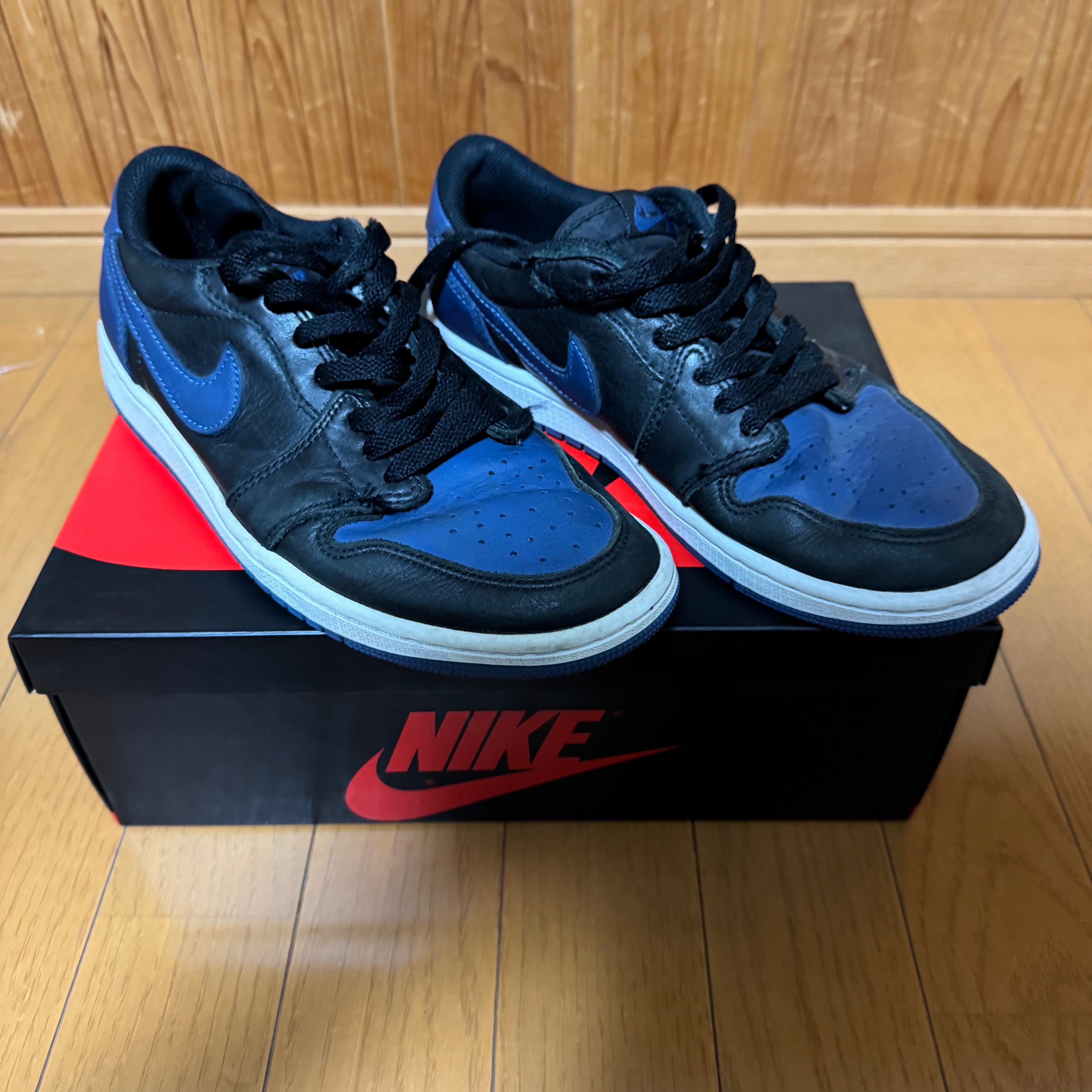 【中古】ナイキ NIKE AIR JORDAN 1 LOW OG MYSTIC NAVY 26cm CZ0790-041 AJ1 エア ジョーダン ロー ▲■251208 Nike Air Jordan 1 Low OG 