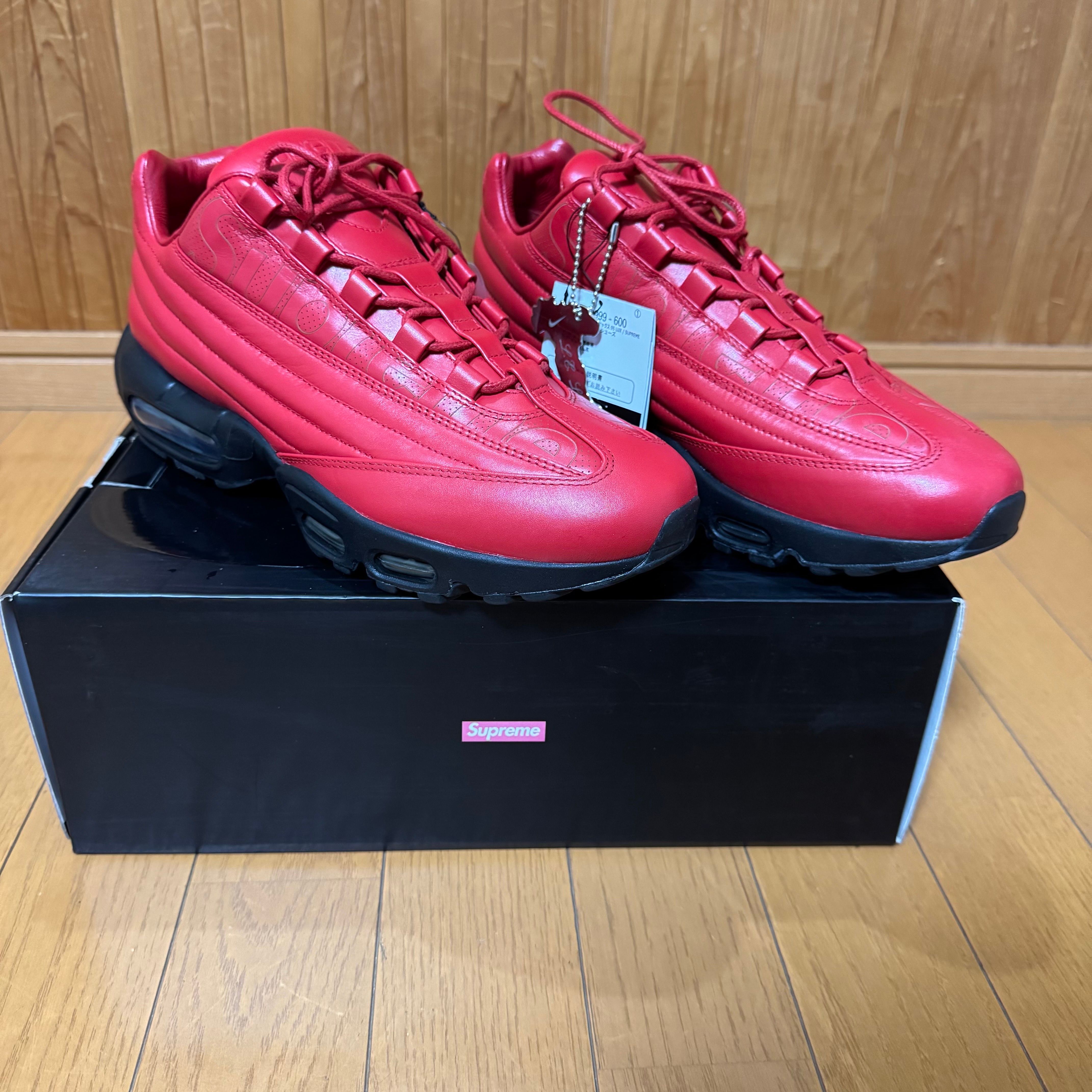 Supreme × Nike Air Max 95 Lux "Red"