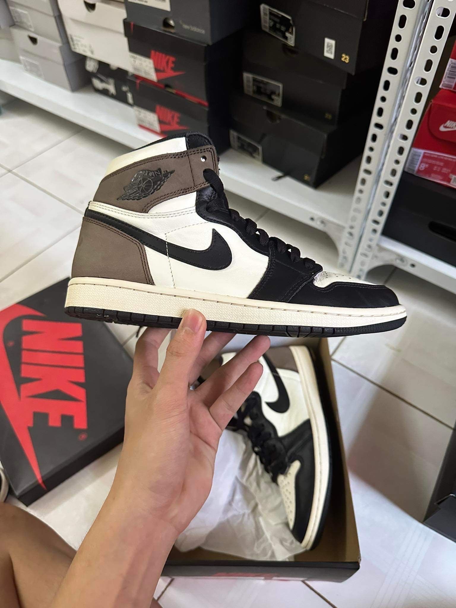 Nike Air Jordan 1 High OG "Sail/Dark Mocha/Black"