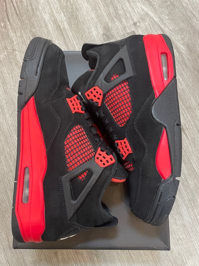 Nike Air Jordan 4 "Red Thunder/Crimson"