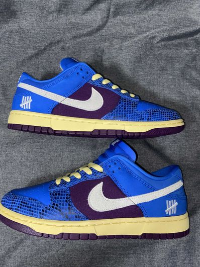 UNDEFEATED × Nike Dunk Low SP "Royal"