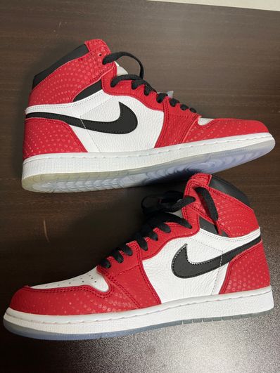Spiderman × Nike Air Jordan 1 Origin Story "Gym Red/White/Photo Blue/Black"